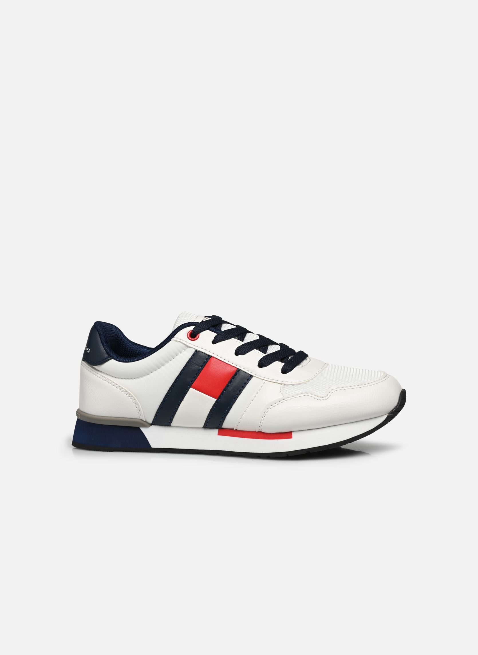 Baskets hautes Flag Low Cut Lace-Up garçon blanc Tommy Hilfiger Baskets hautes Flag Low Cut Lace-Up garçon blanc White/blue