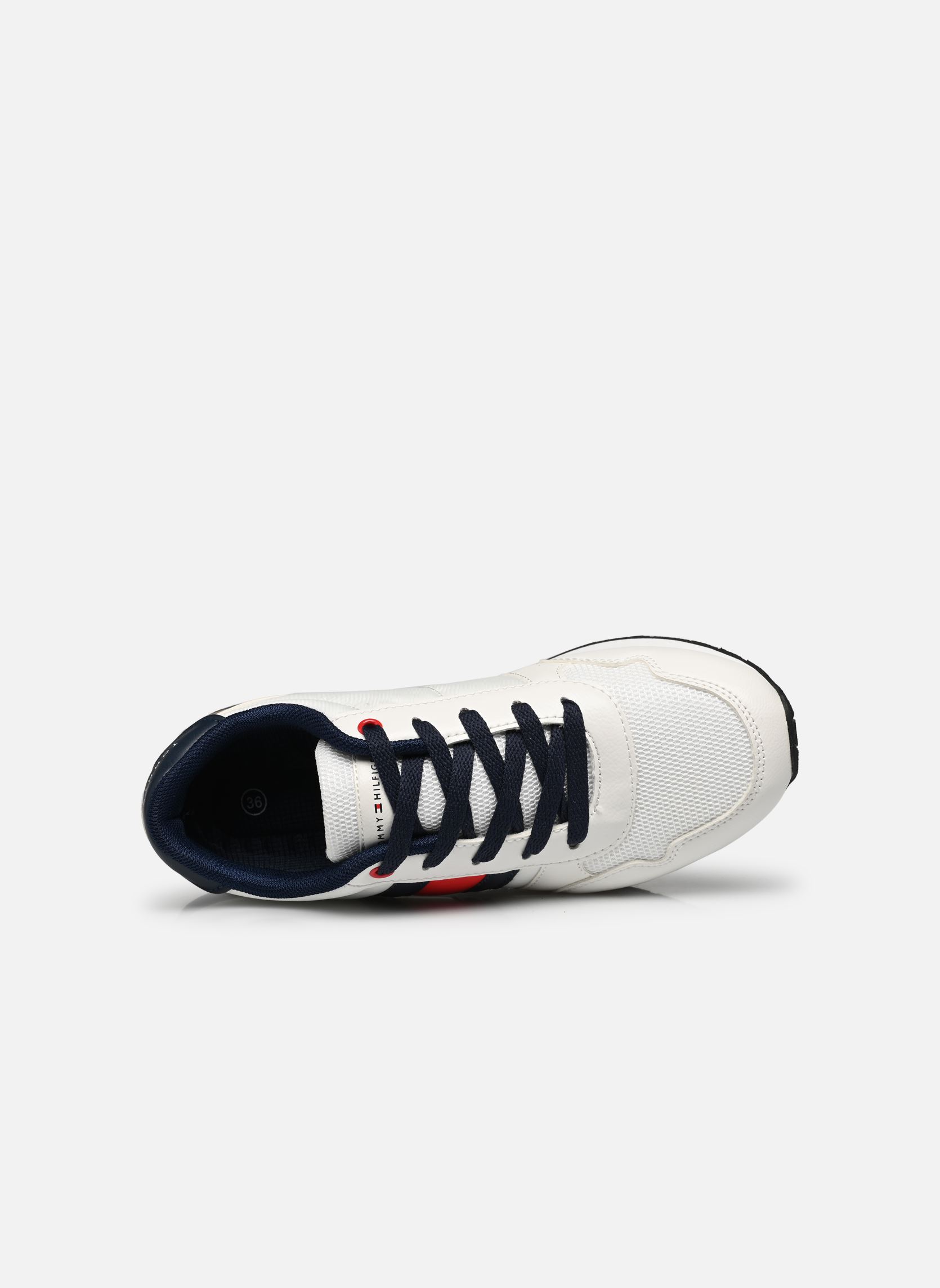 Baskets hautes Flag Low Cut Lace-Up garçon blanc Tommy Hilfiger Baskets hautes Flag Low Cut Lace-Up garçon blanc White/blue