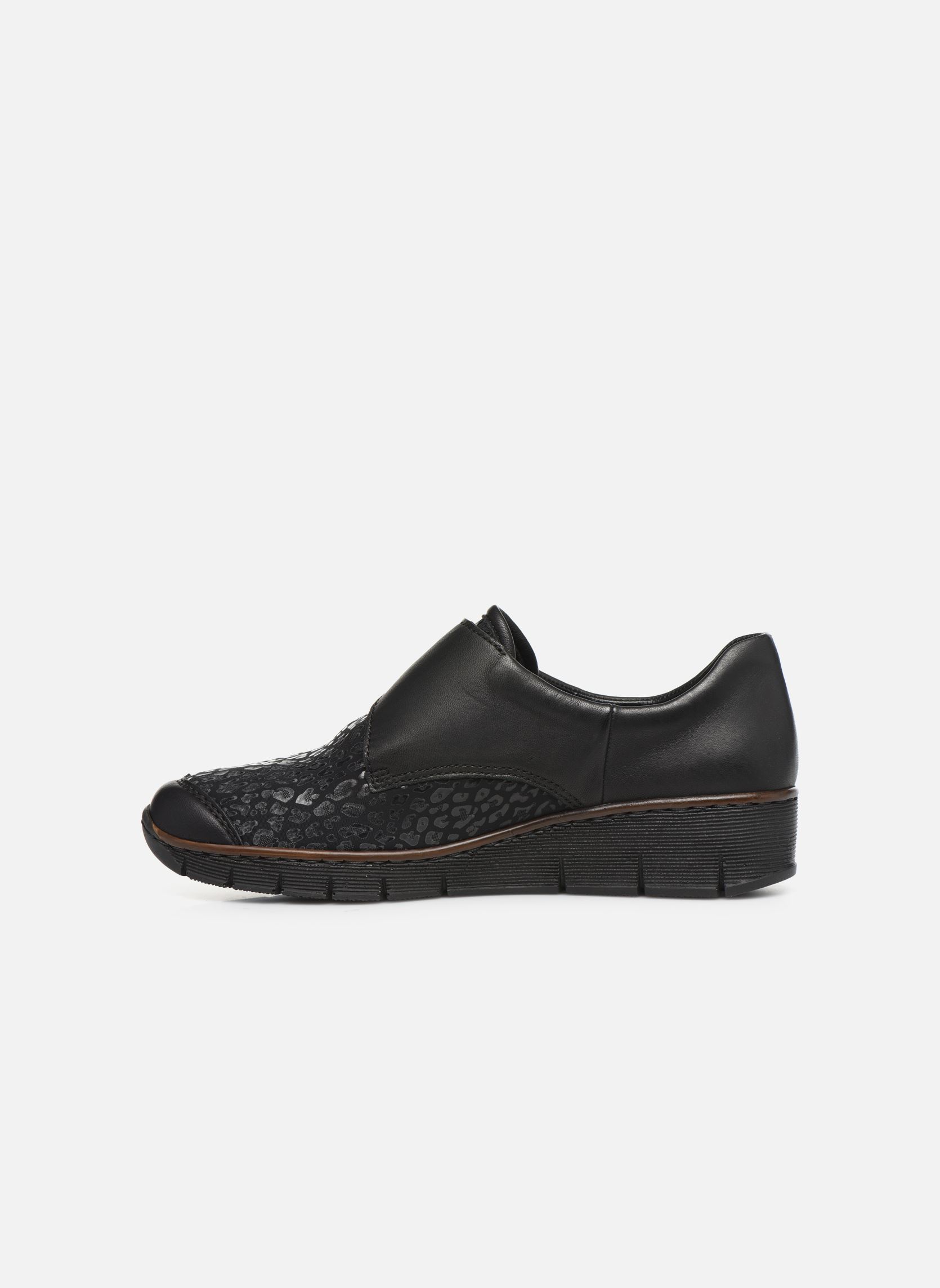 Mocassins Justine dames zwart Rieker Mocassins Justine dames zwart SCHWARZ