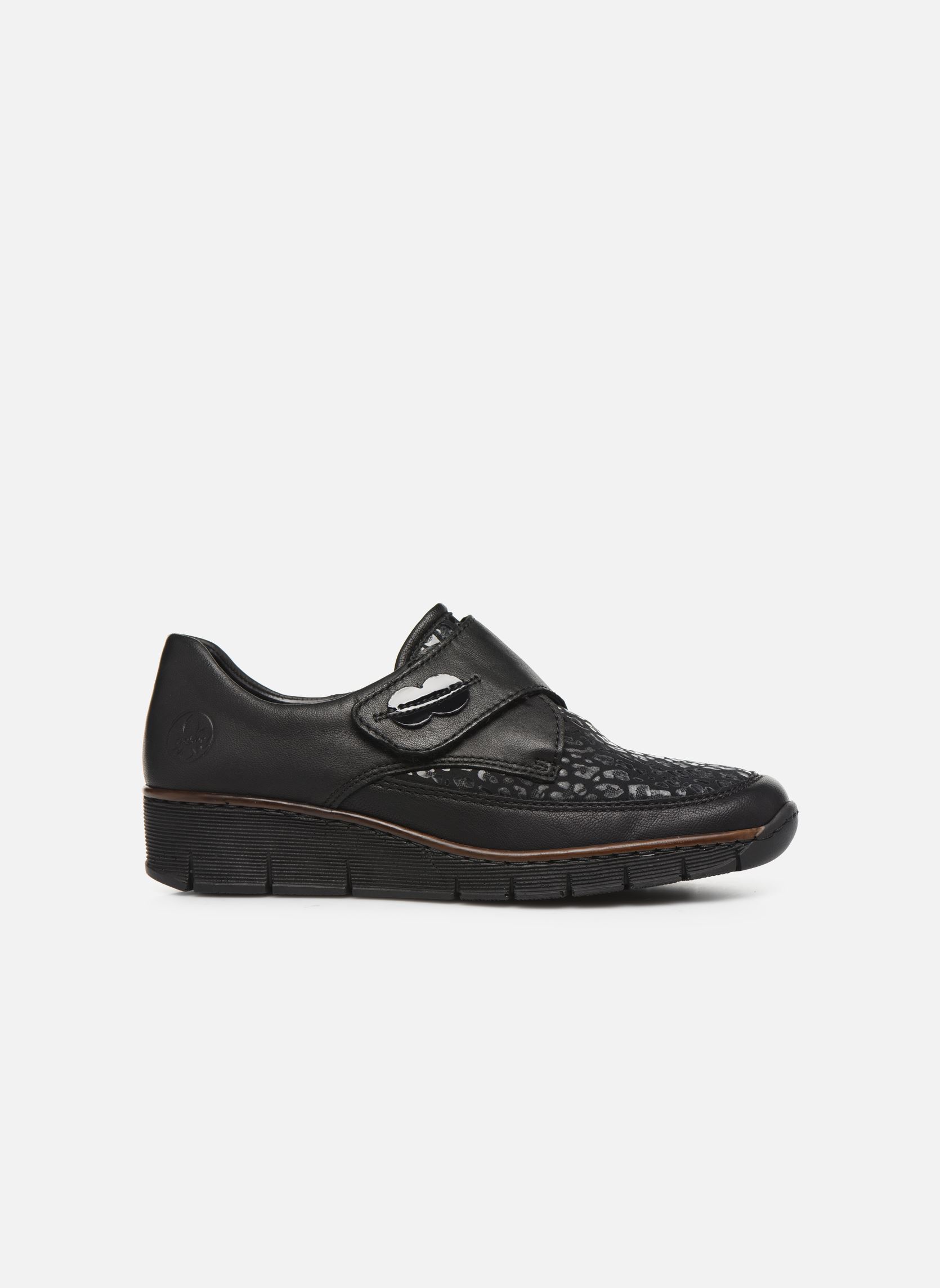 Mocassins Justine dames zwart Rieker Mocassins Justine dames zwart SCHWARZ