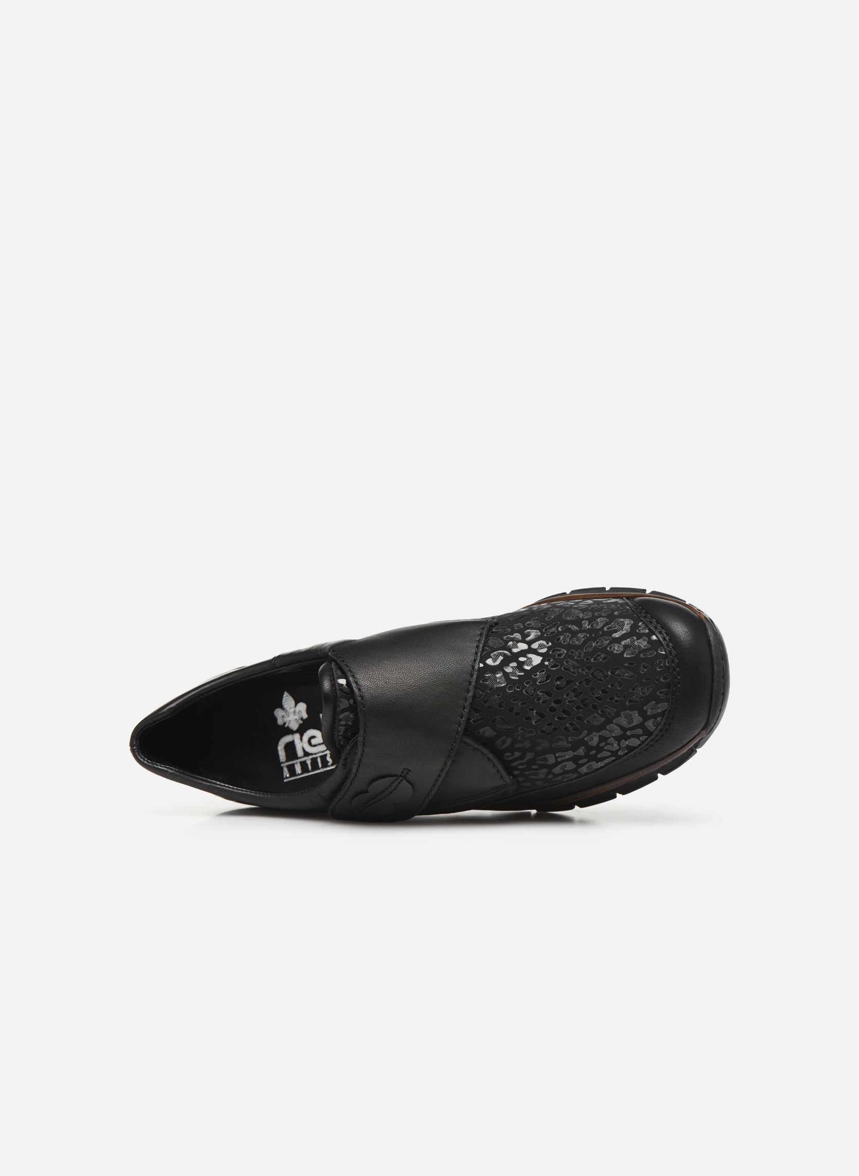 Mocassins Justine dames zwart Rieker Mocassins Justine dames zwart SCHWARZ
