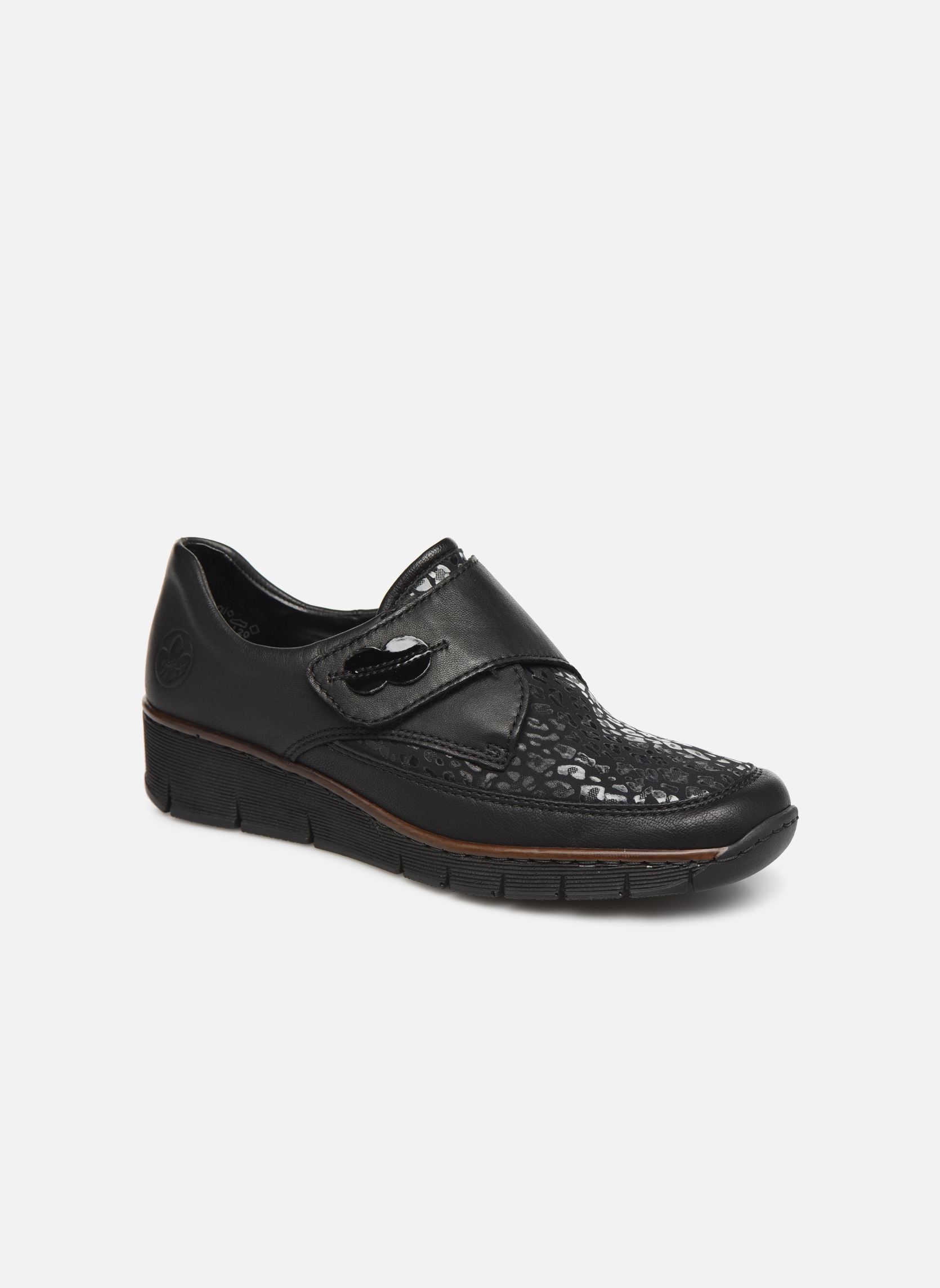 Mocassins Justine dames zwart Rieker Mocassins Justine dames zwart SCHWARZ