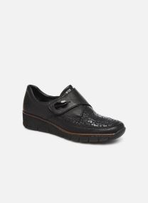 Mocassins Justine dames zwart Rieker Mocassins Justine dames zwart SCHWARZ