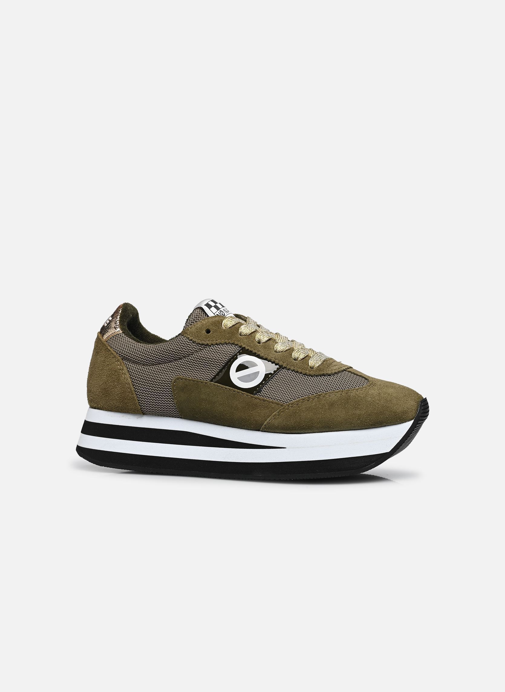 Baskets basses Flex M Jogger femme vert No Name Baskets basses Flex M Jogger femme vert ARMY/WOODBINE/LIGHT GOLD