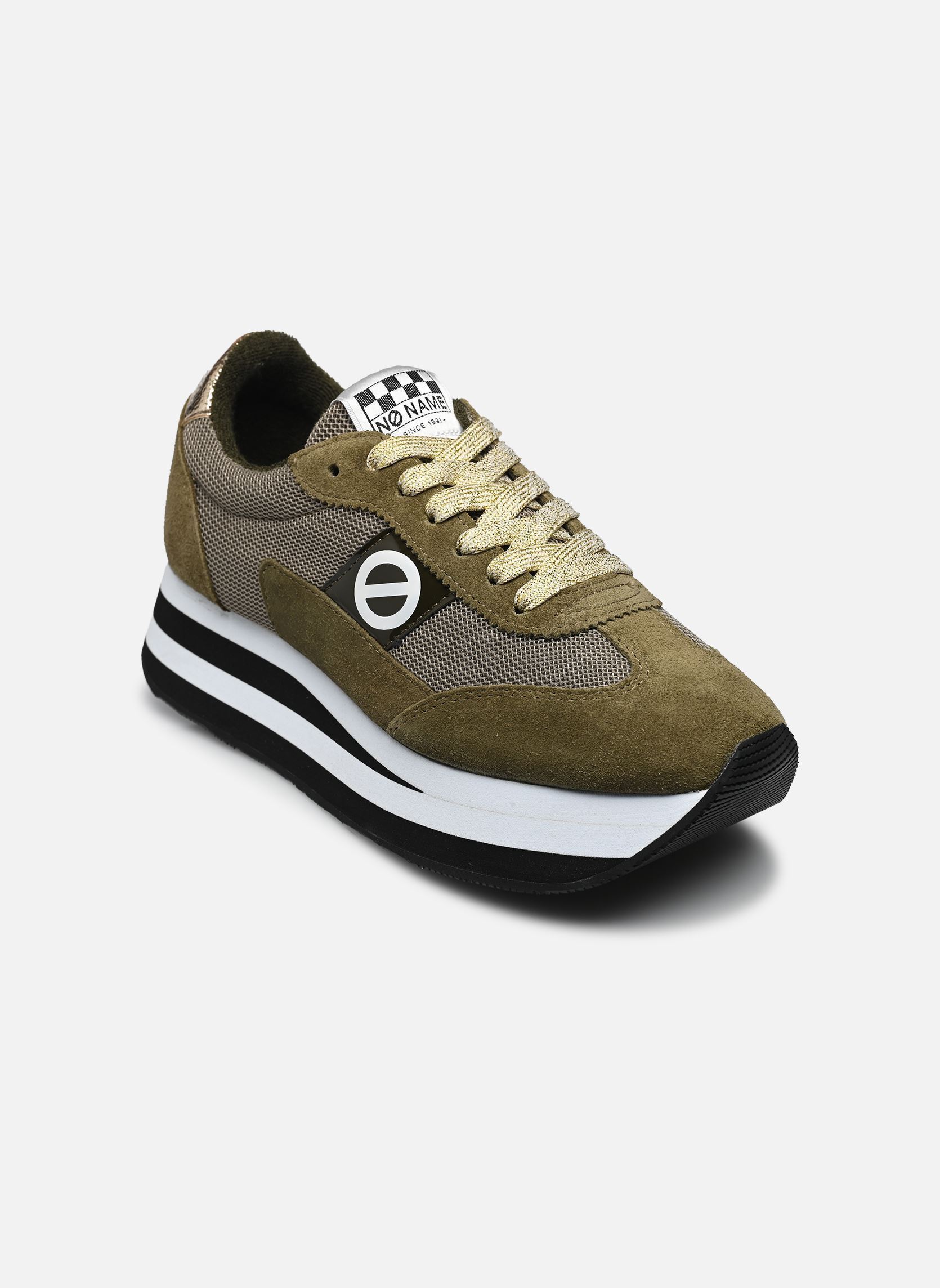 Baskets basses Flex M Jogger femme vert No Name Baskets basses Flex M Jogger femme vert ARMY/WOODBINE/LIGHT GOLD