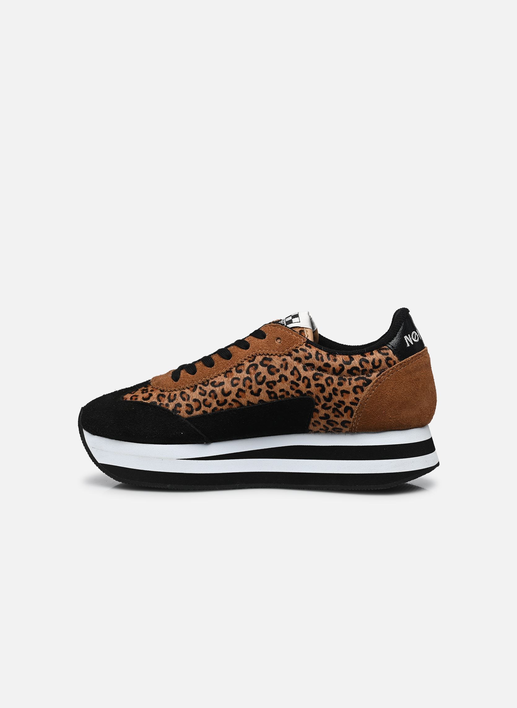 Baskets basses Flex M Jogger femme marron No Name Baskets basses Flex M Jogger femme marron Brown/Black/Camel