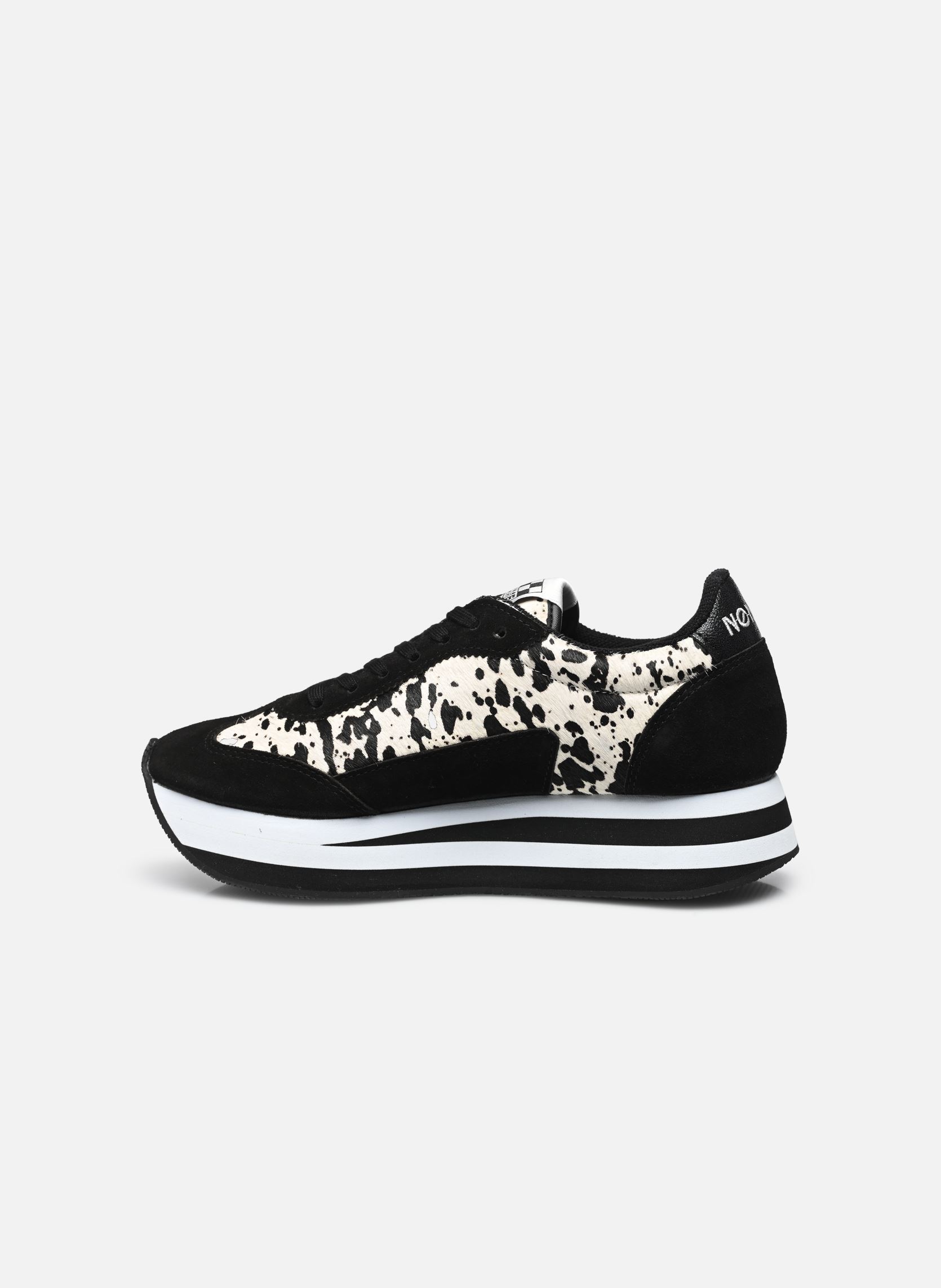 Baskets basses Flex M Jogger femme noir No Name Baskets basses Flex M Jogger femme noir WHITE/BLACK