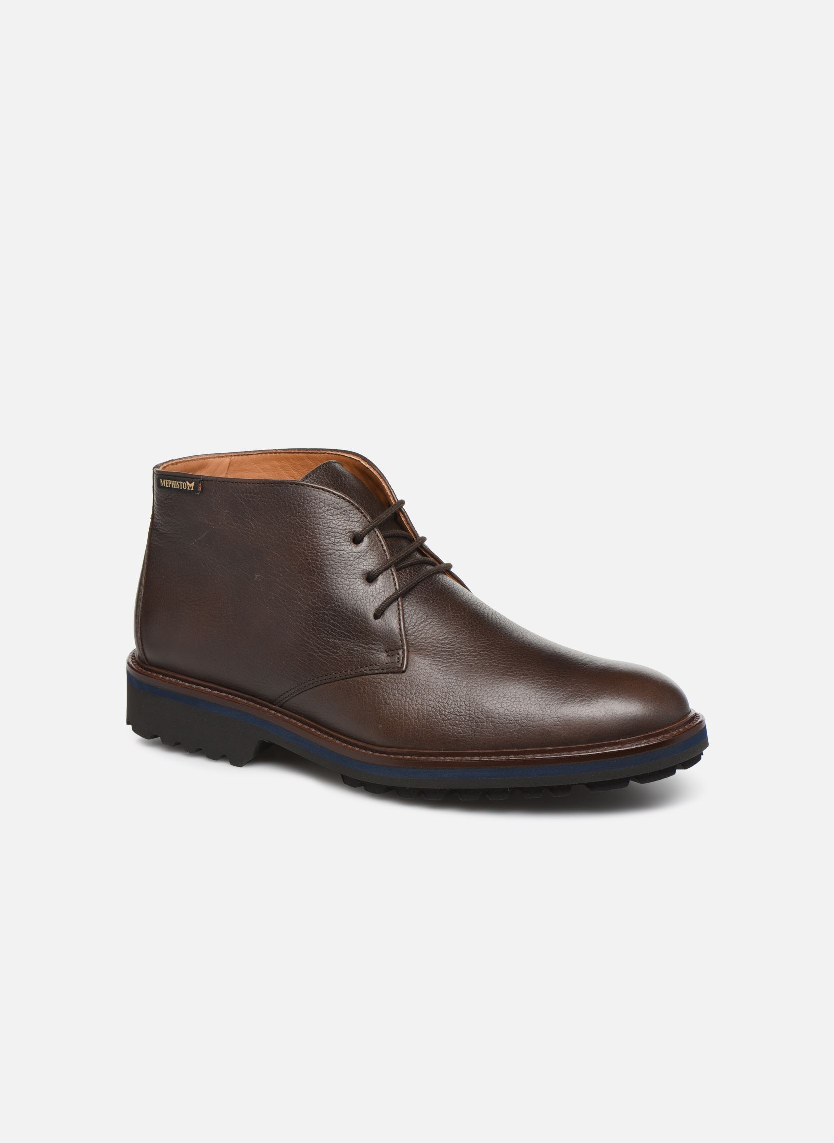 Geschnürte Stiefeletten Berto herren braun Mephisto Geschnürte Stiefeletten Berto herren braun DARK BROWN