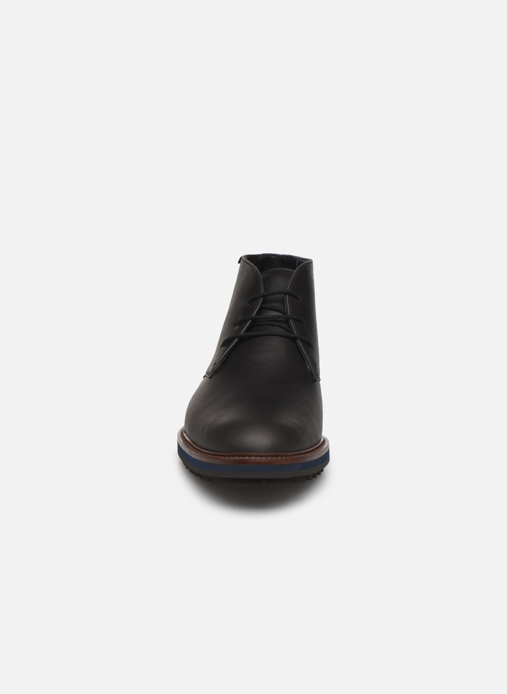 Geschnürte Stiefeletten Berto herren schwarz Mephisto Geschnürte Stiefeletten Berto herren schwarz BLACK
