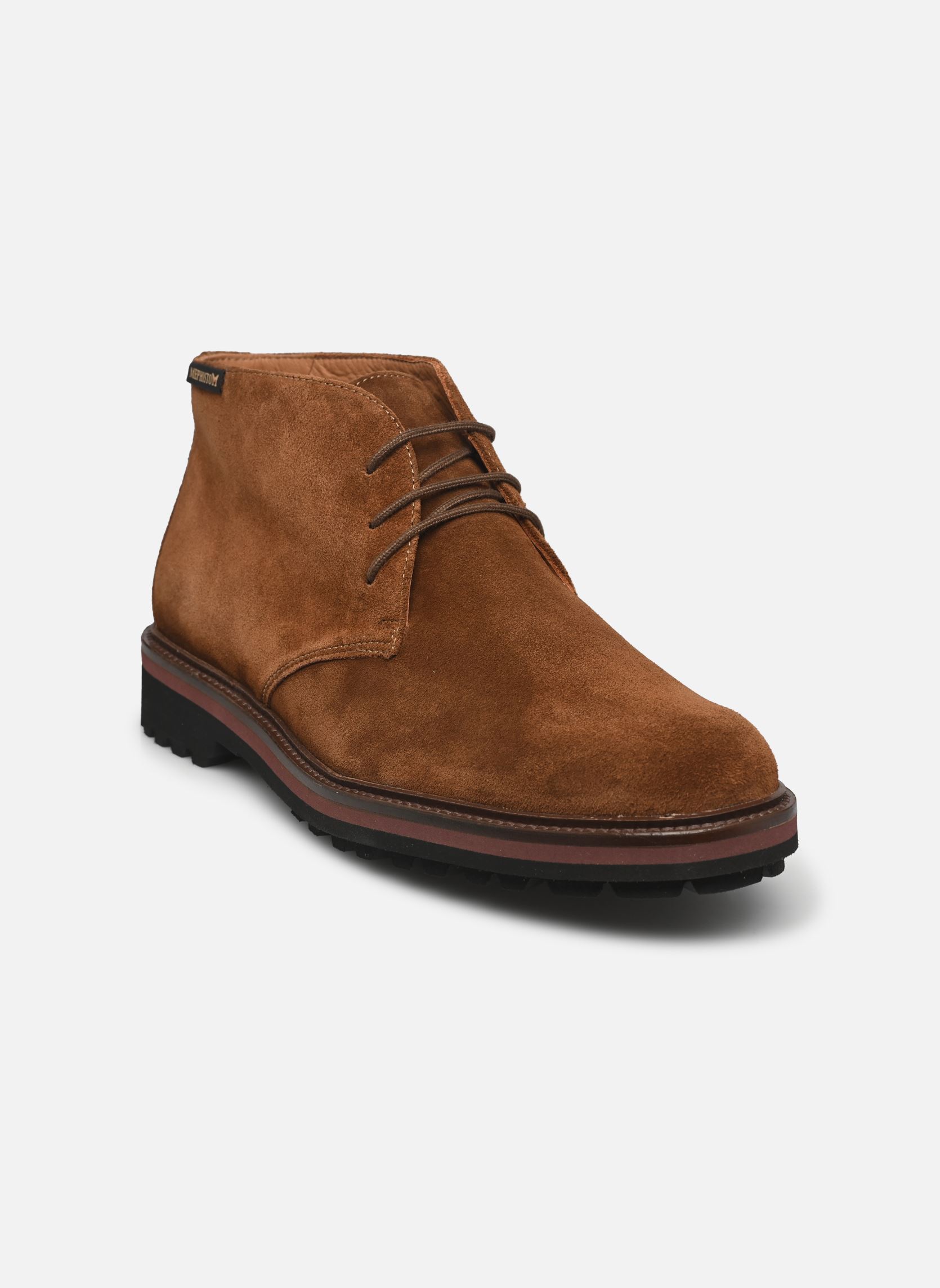 Geschnürte Stiefeletten Berto herren braun Mephisto Geschnürte Stiefeletten Berto herren braun BROWN