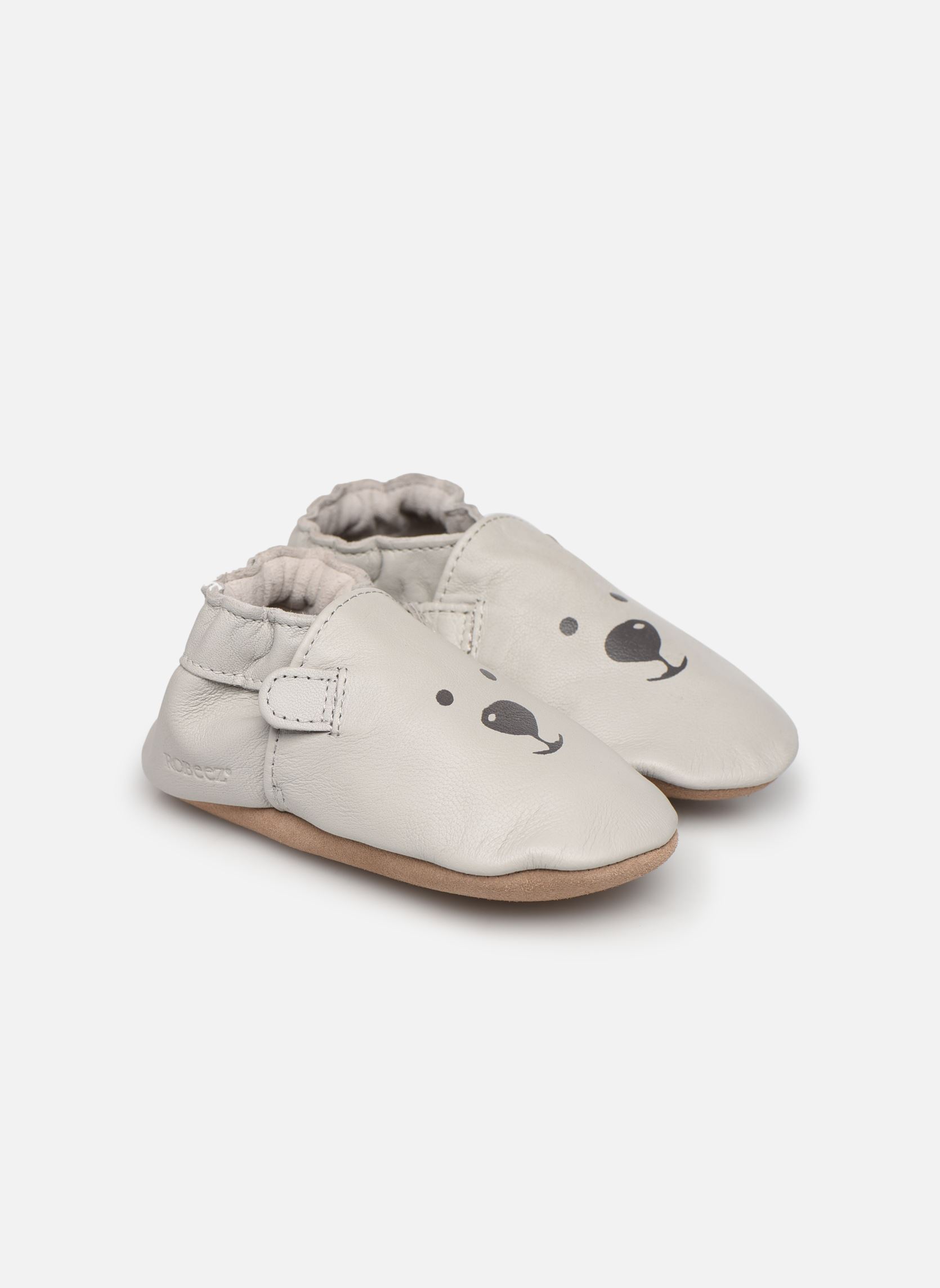 Hausschuhe Sweety Bear grau Robeez Hausschuhe Sweety Bear grau GRIS CLAIR PERM