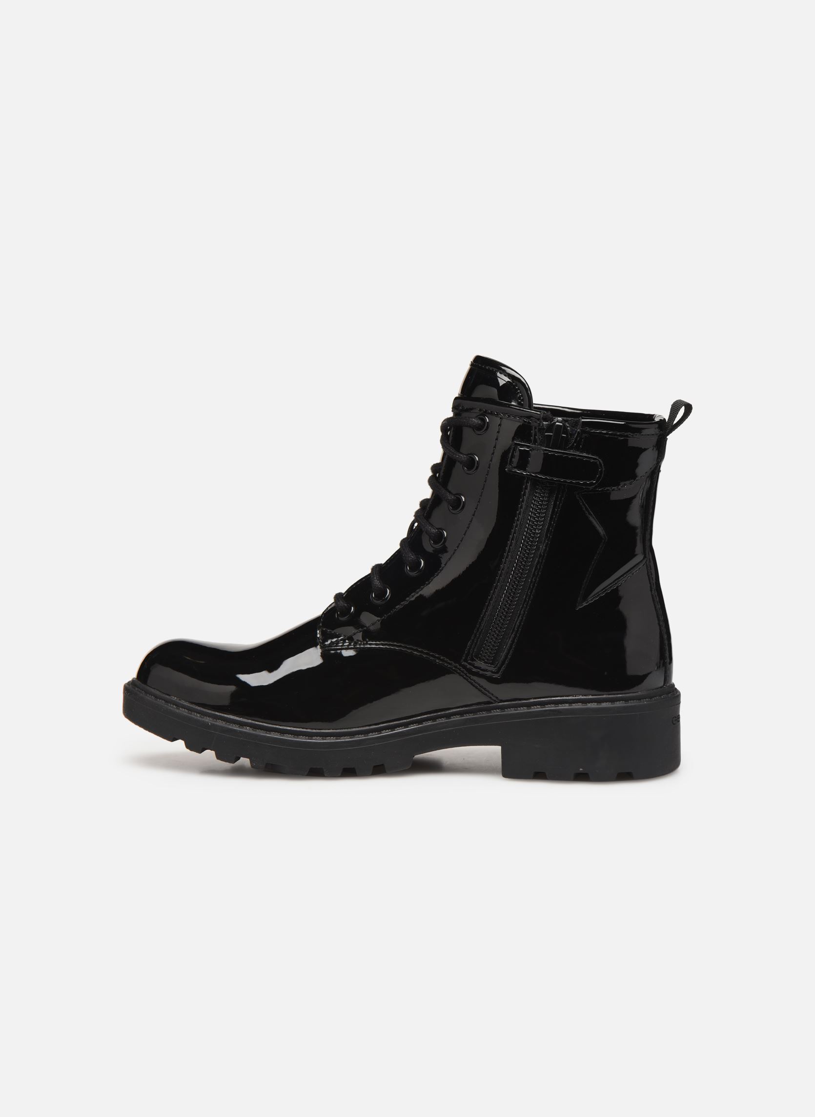 Stiefeletten / Ankle Boots J Casey Girl A mädchen schwarz Geox Stiefeletten / Ankle Boots J Casey Girl A mädchen schwarz BLACK