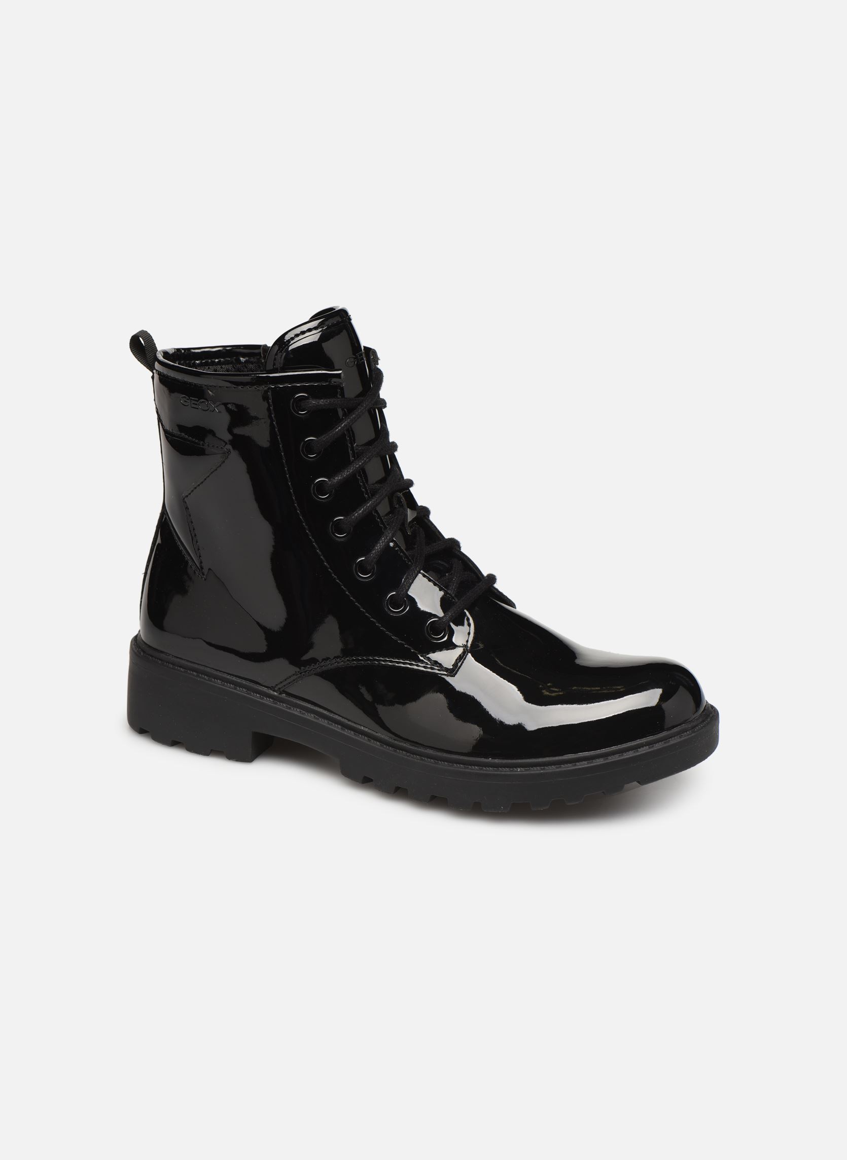 Stiefeletten / Ankle Boots J Casey Girl A mädchen schwarz Geox Stiefeletten / Ankle Boots J Casey Girl A mädchen schwarz BLACK