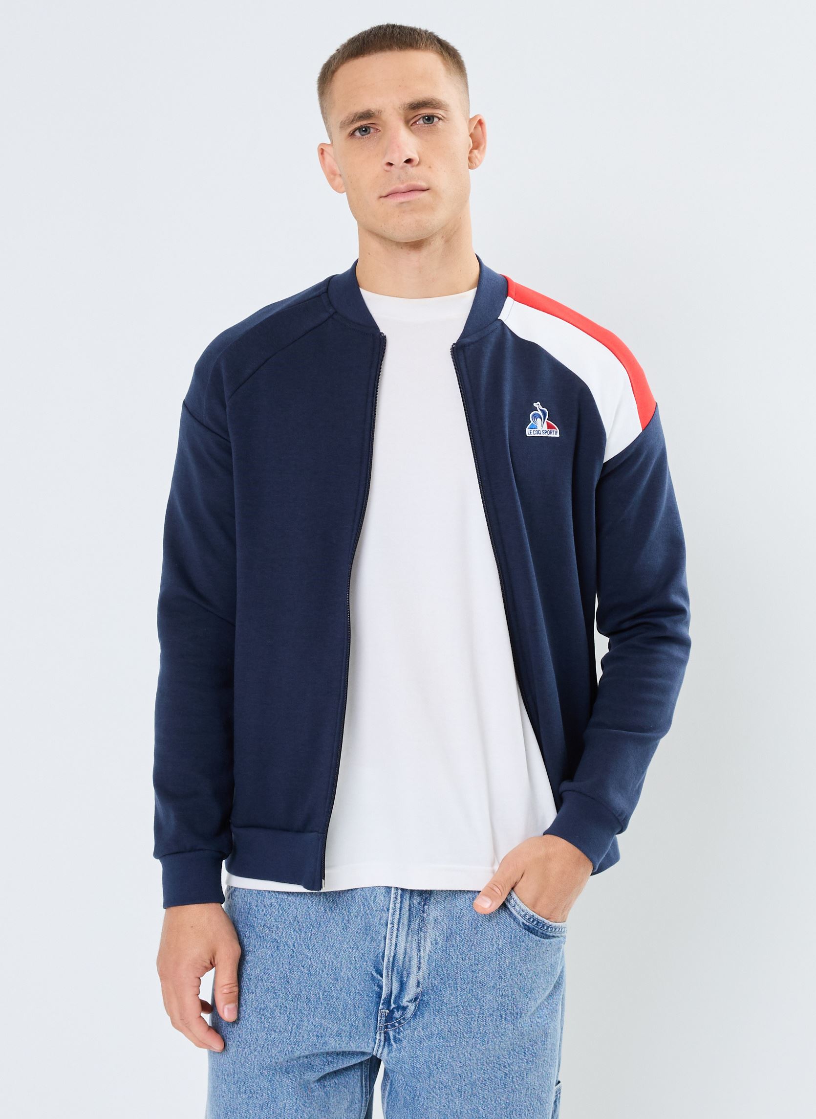 Veste Le Coq Sportif TRI FZ Sweat N°1 EU - vue 2
