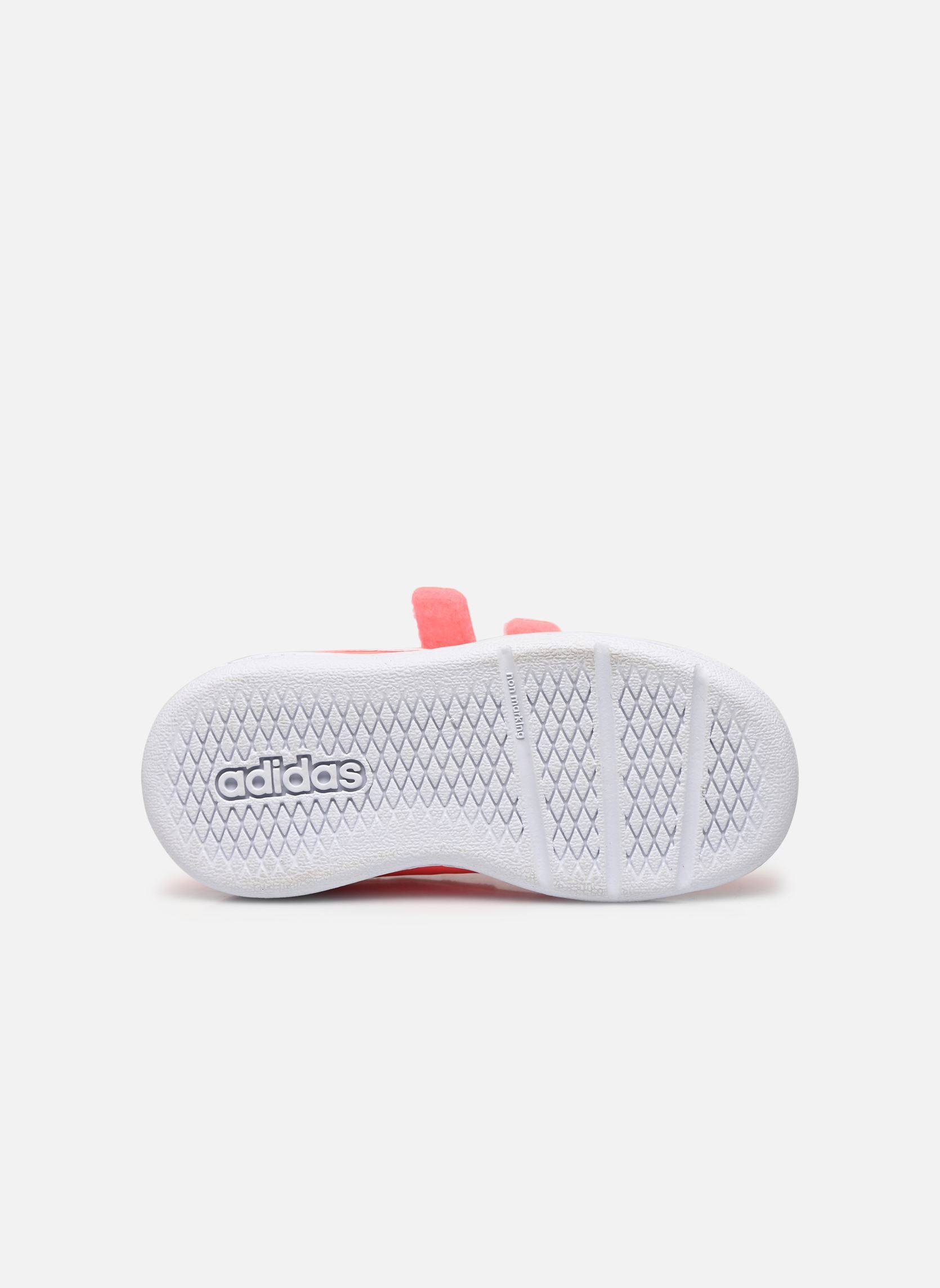 Baskets basses Tensaur I fille rose adidas performance Baskets basses Tensaur I fille rose Acired/Ftwwht/Turbo