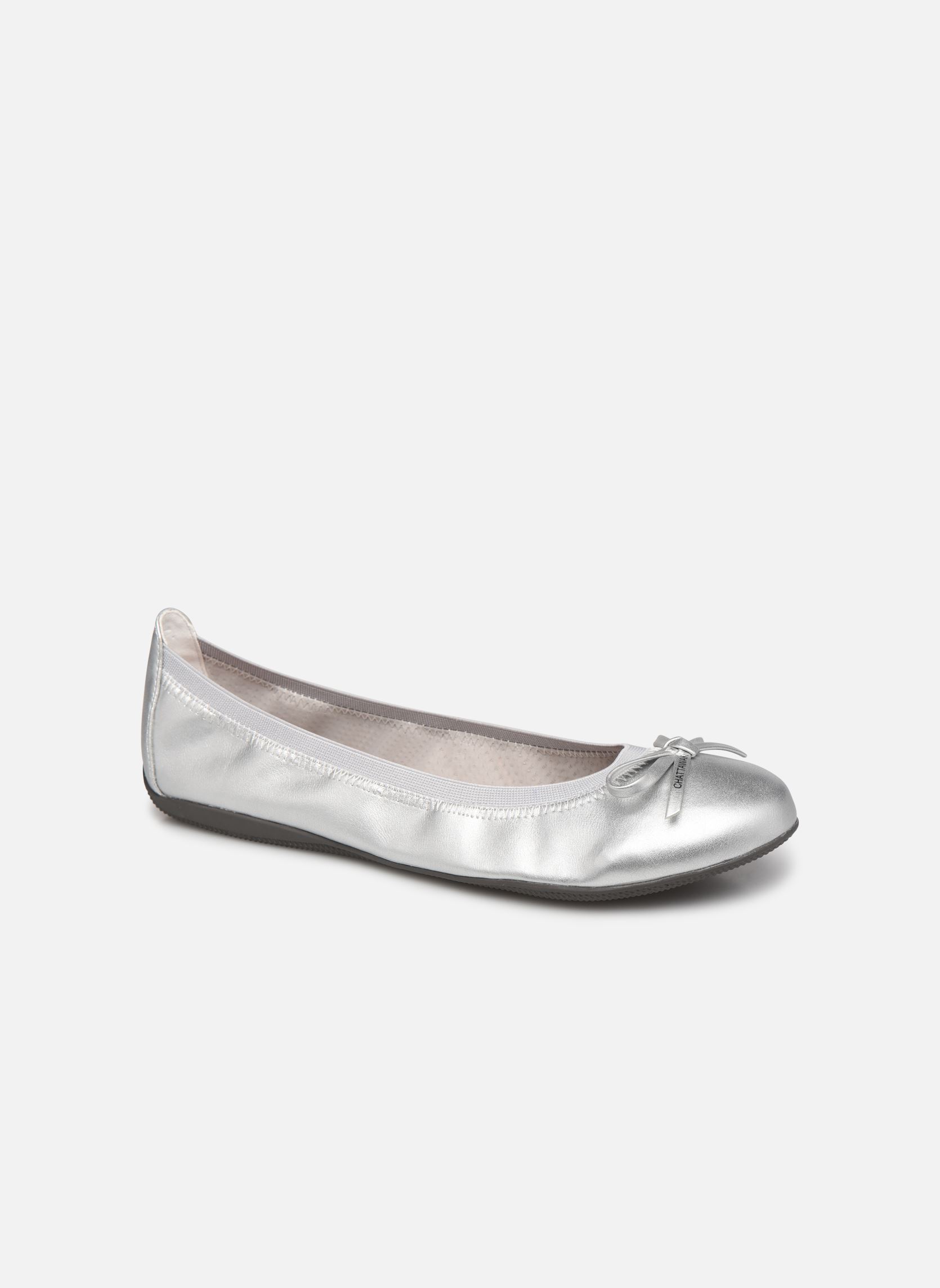 Klassische Ballerinas ELLA damen silber Chattawak Klassische Ballerinas ELLA damen silber ARGENT_