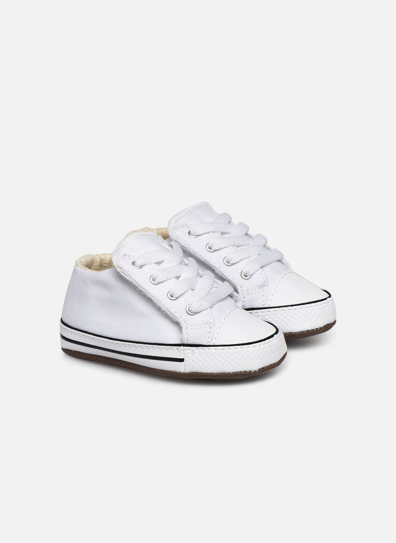 Knöchelhohe Sneaker Chuck Taylor All Star Cribster Canvas Mi weiß Converse Knöchelhohe Sneaker Chuck Taylor All Star Cribster Canvas Mi weiß WHITE NATURAL IVORYWHITE