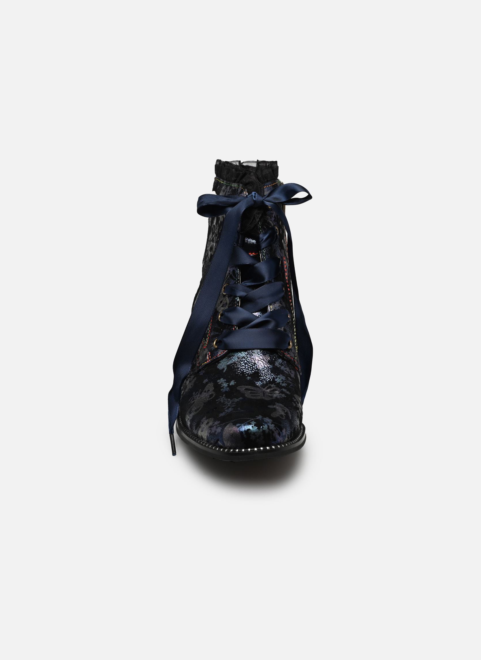 Bottines à lacets EMCMAO 05 femme bleu Laura Vita Bottines à lacets EMCMAO 05 femme bleu COBALT
