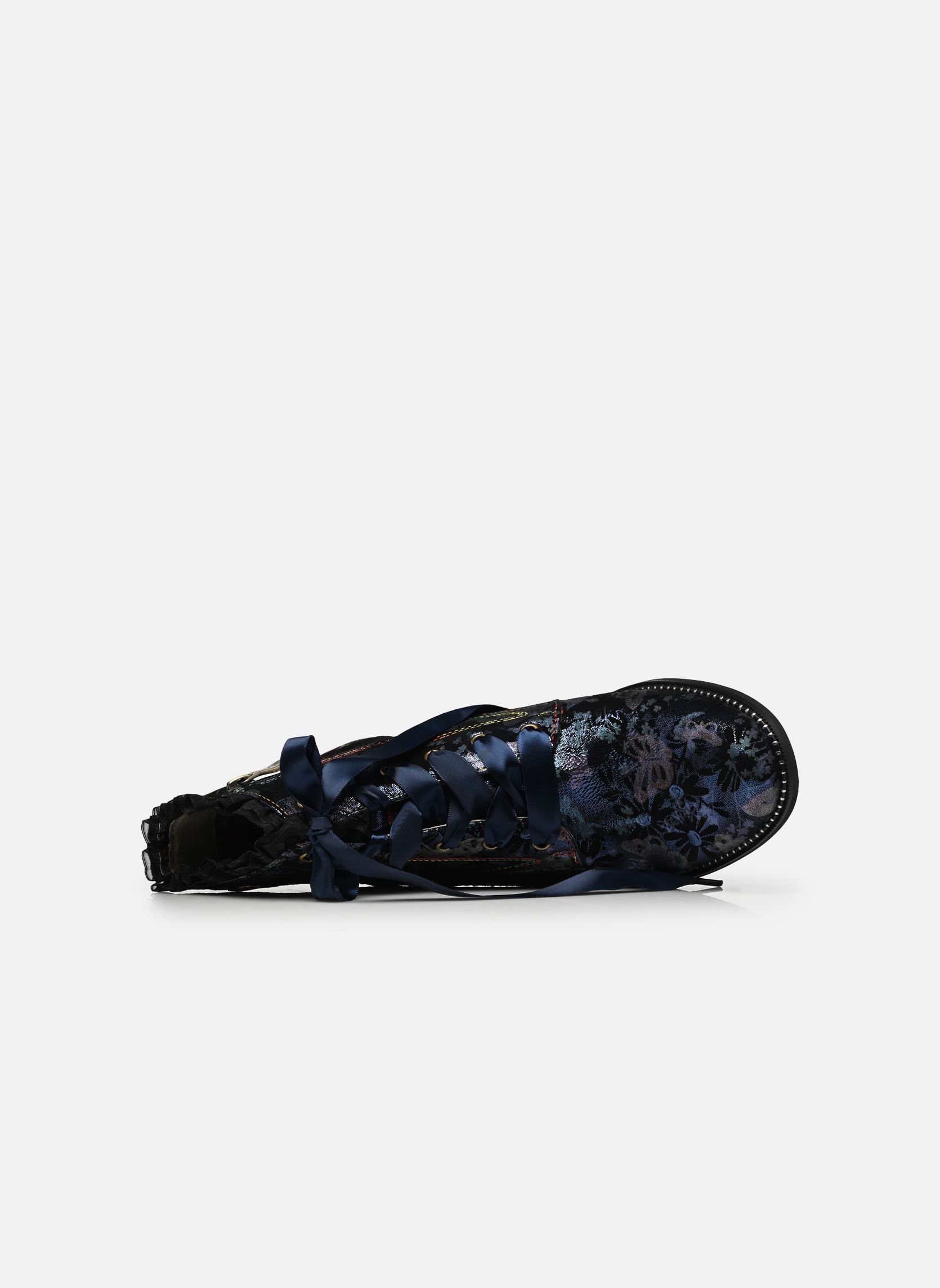 Bottines à lacets EMCMAO 05 femme bleu Laura Vita Bottines à lacets EMCMAO 05 femme bleu COBALT