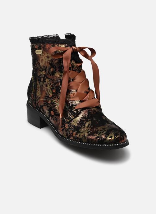 Laura Vita Bottines à lacets EMCMAO 05 femme or et bronze