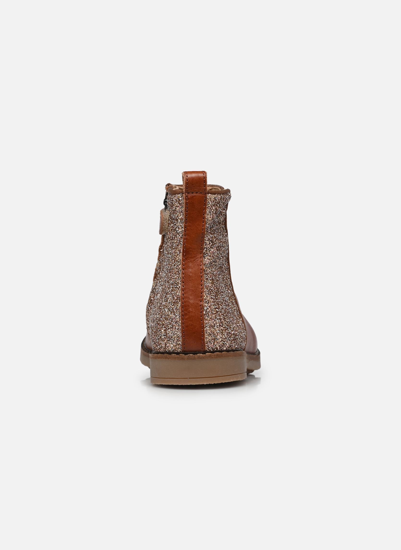 Stiefeletten / Ankle Boots Trip Back mädchen braun Pom d Api Stiefeletten / Ankle Boots Trip Back mädchen braun MARRON-PLATINE