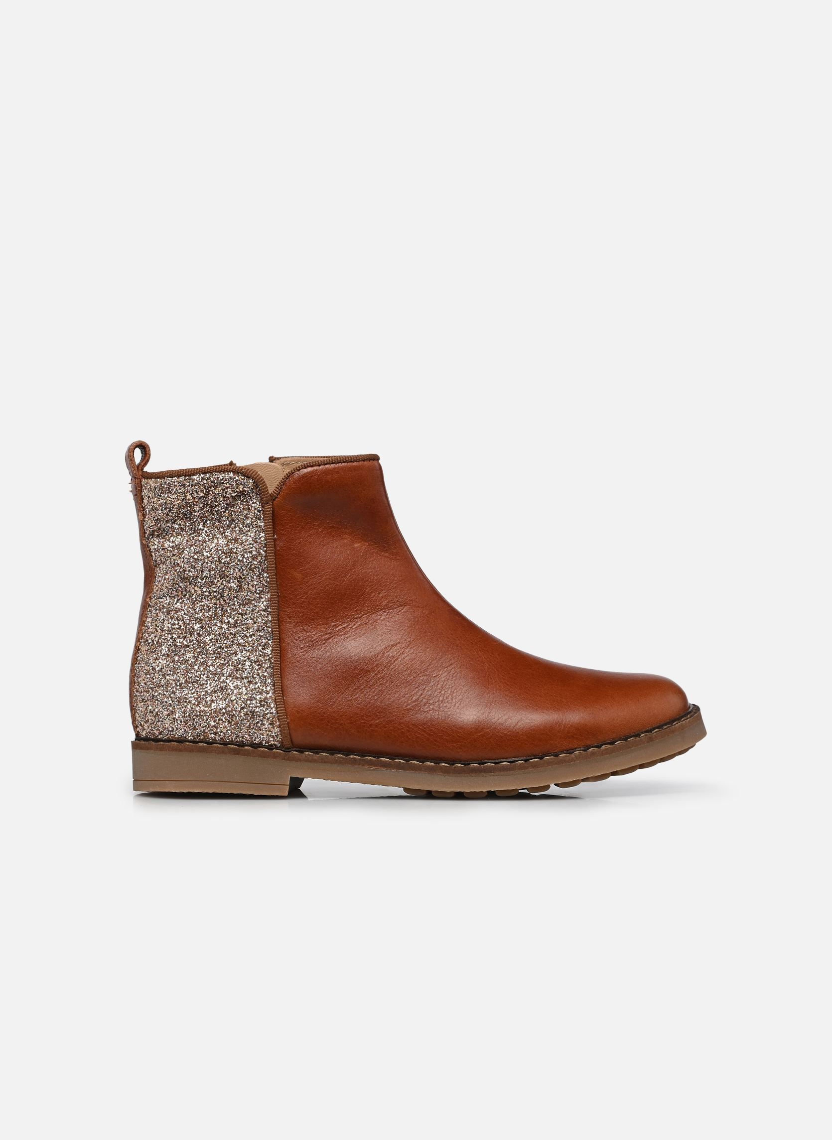 Stiefeletten / Ankle Boots Trip Back mädchen braun Pom d Api Stiefeletten / Ankle Boots Trip Back mädchen braun MARRON-PLATINE