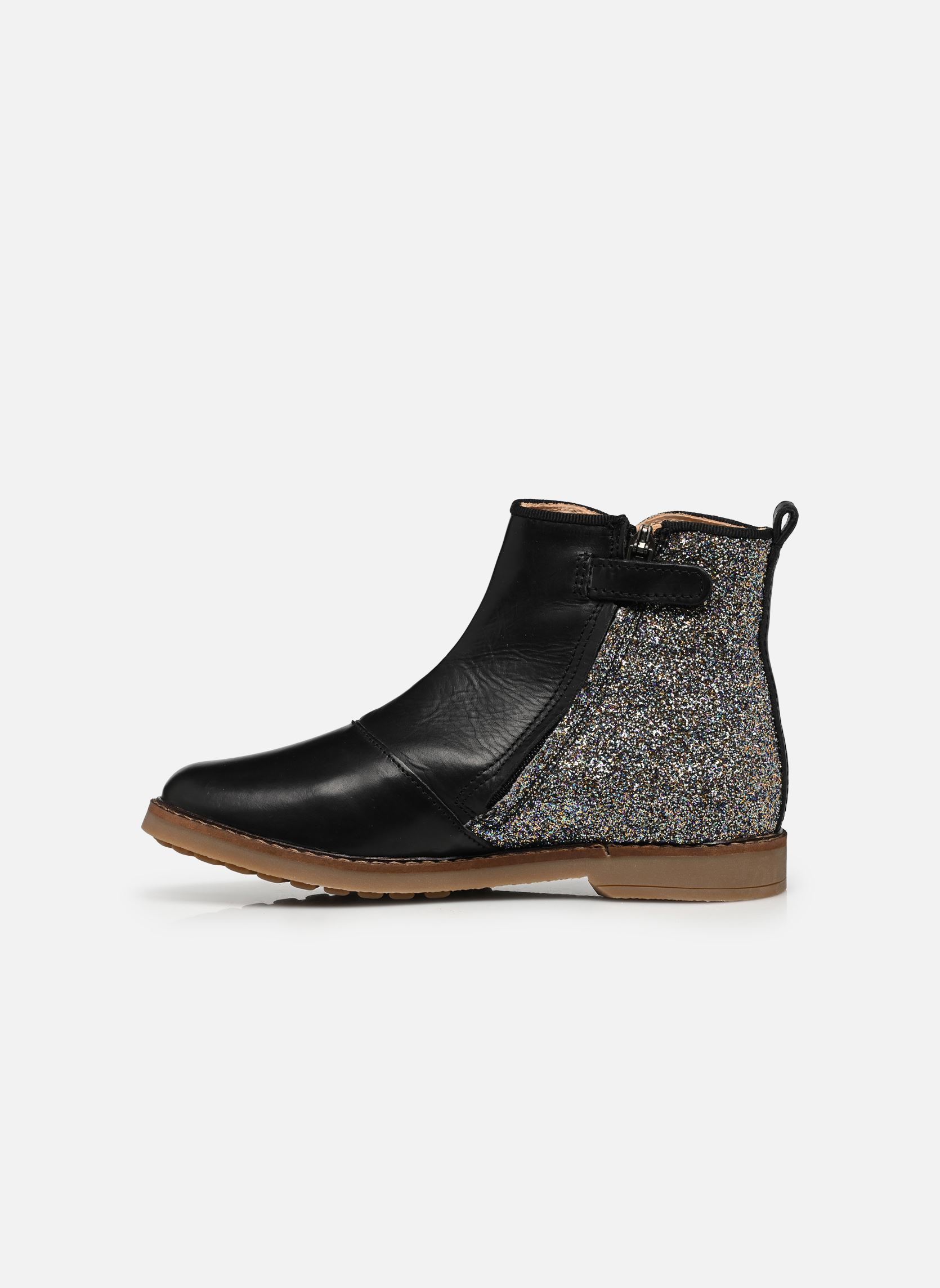 Stiefeletten / Ankle Boots Trip Back mädchen schwarz Pom d Api Stiefeletten / Ankle Boots Trip Back mädchen schwarz NOIR-MULTI