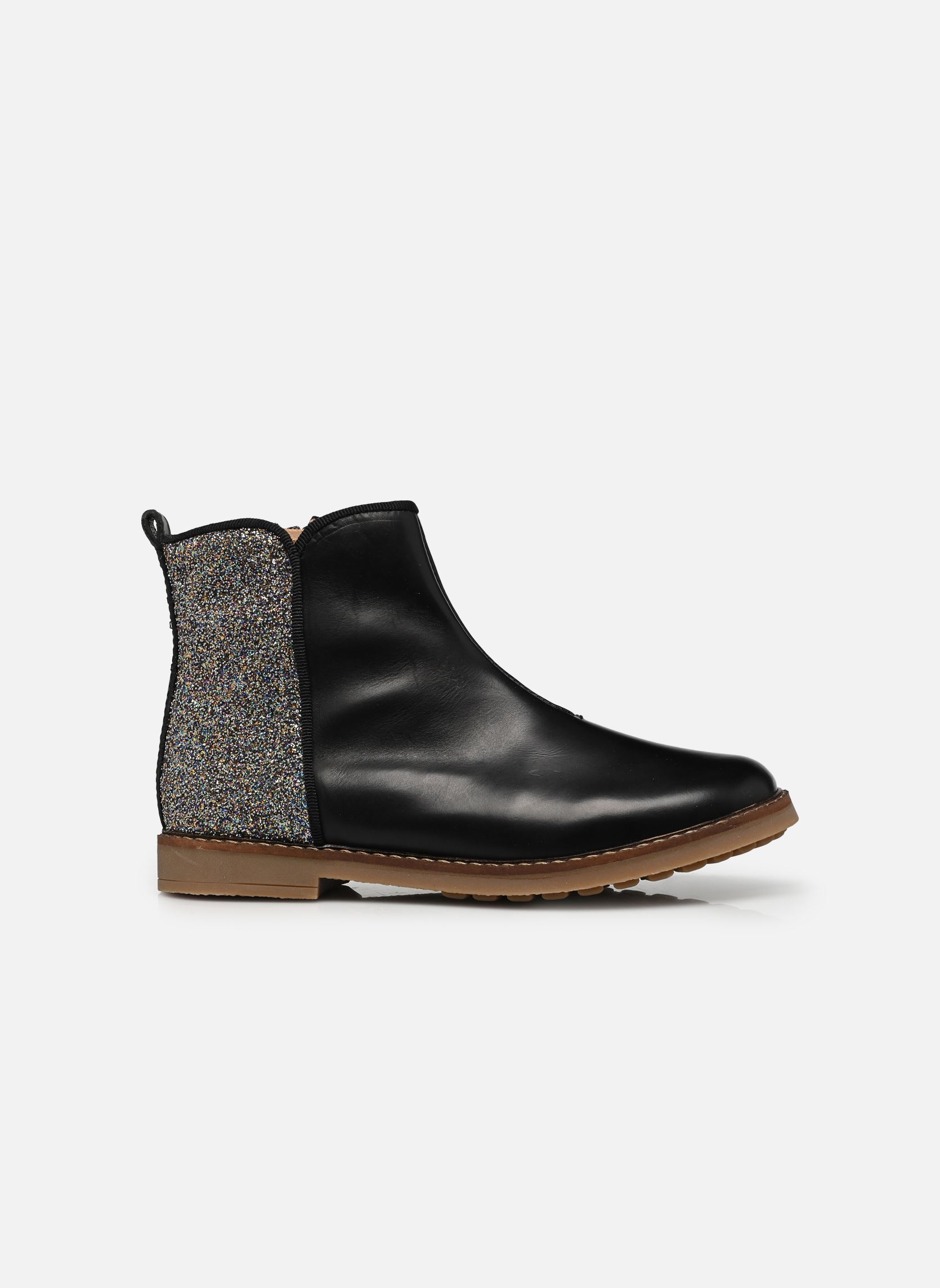 Stiefeletten / Ankle Boots Trip Back mädchen schwarz Pom d Api Stiefeletten / Ankle Boots Trip Back mädchen schwarz NOIR-MULTI