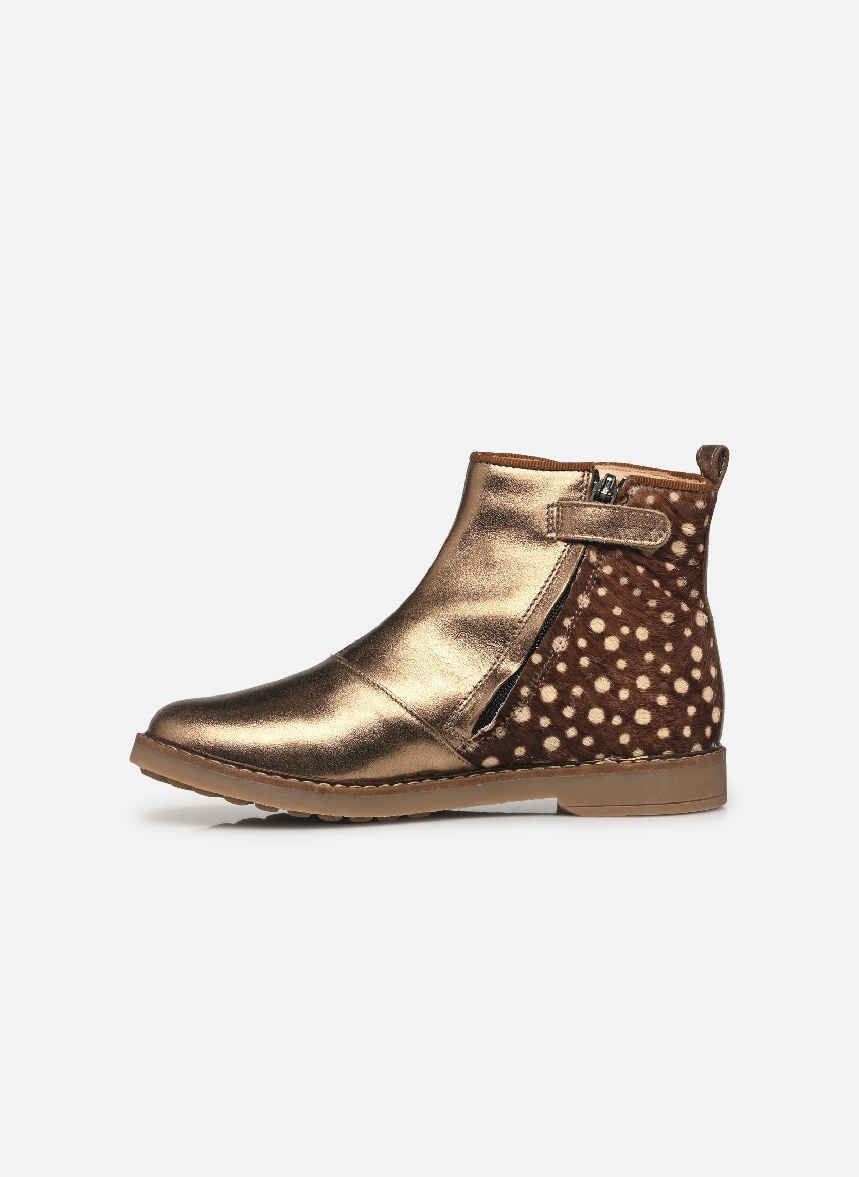 Stiefeletten / Ankle Boots Trip back mädchen braun Pom d Api Stiefeletten / Ankle Boots Trip back mädchen braun BROWN-PONY PAO