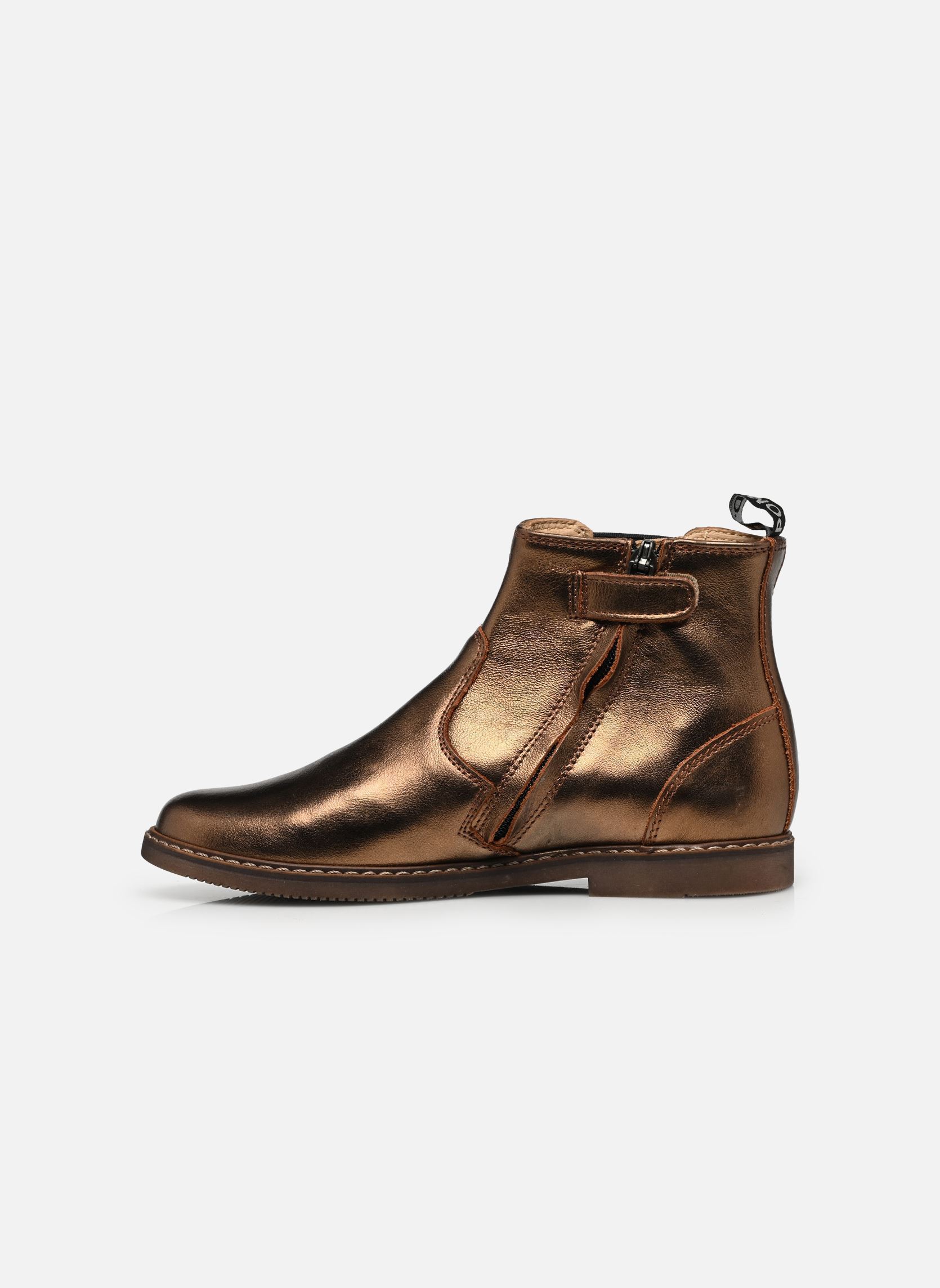 Stiefeletten / Ankle Boots City Jodzip mädchen gold und bronze Pom d Api Stiefeletten / Ankle Boots City Jodzip mädchen gold und bronze DK COPPER