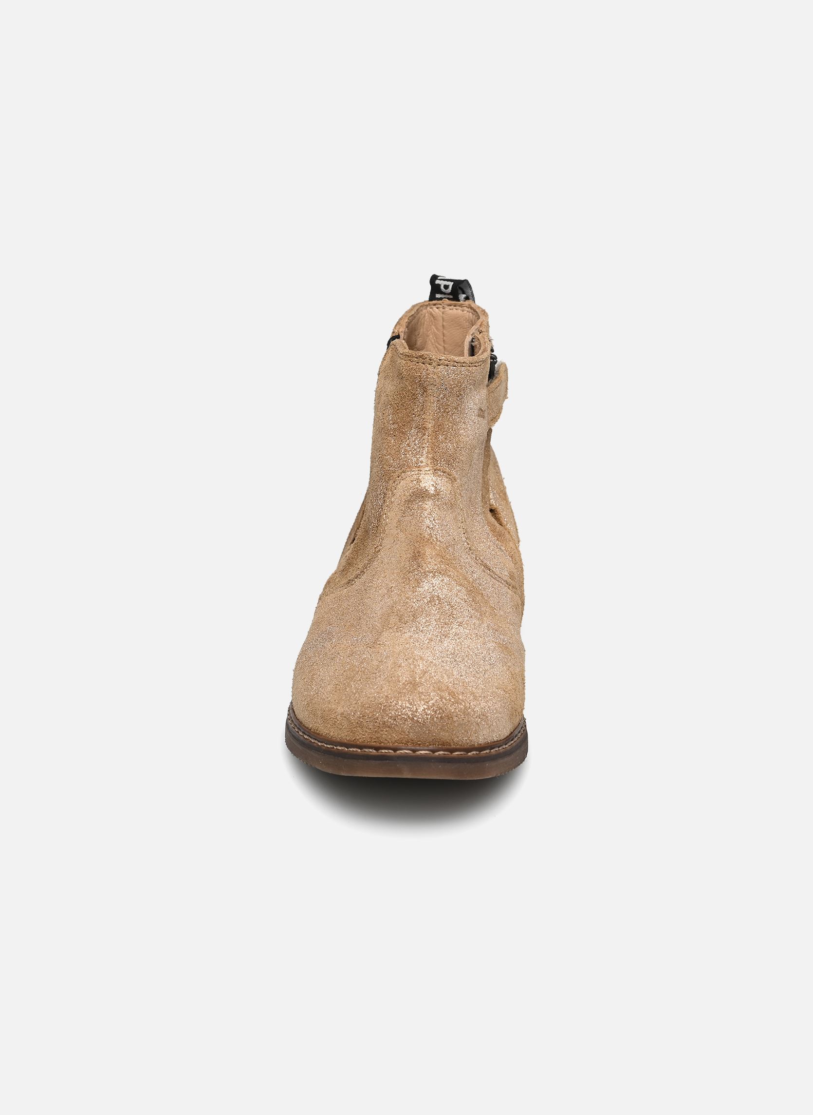 Stiefeletten / Ankle Boots City jodzip mädchen beige Pom d Api Stiefeletten / Ankle Boots City jodzip mädchen beige BISCUIT