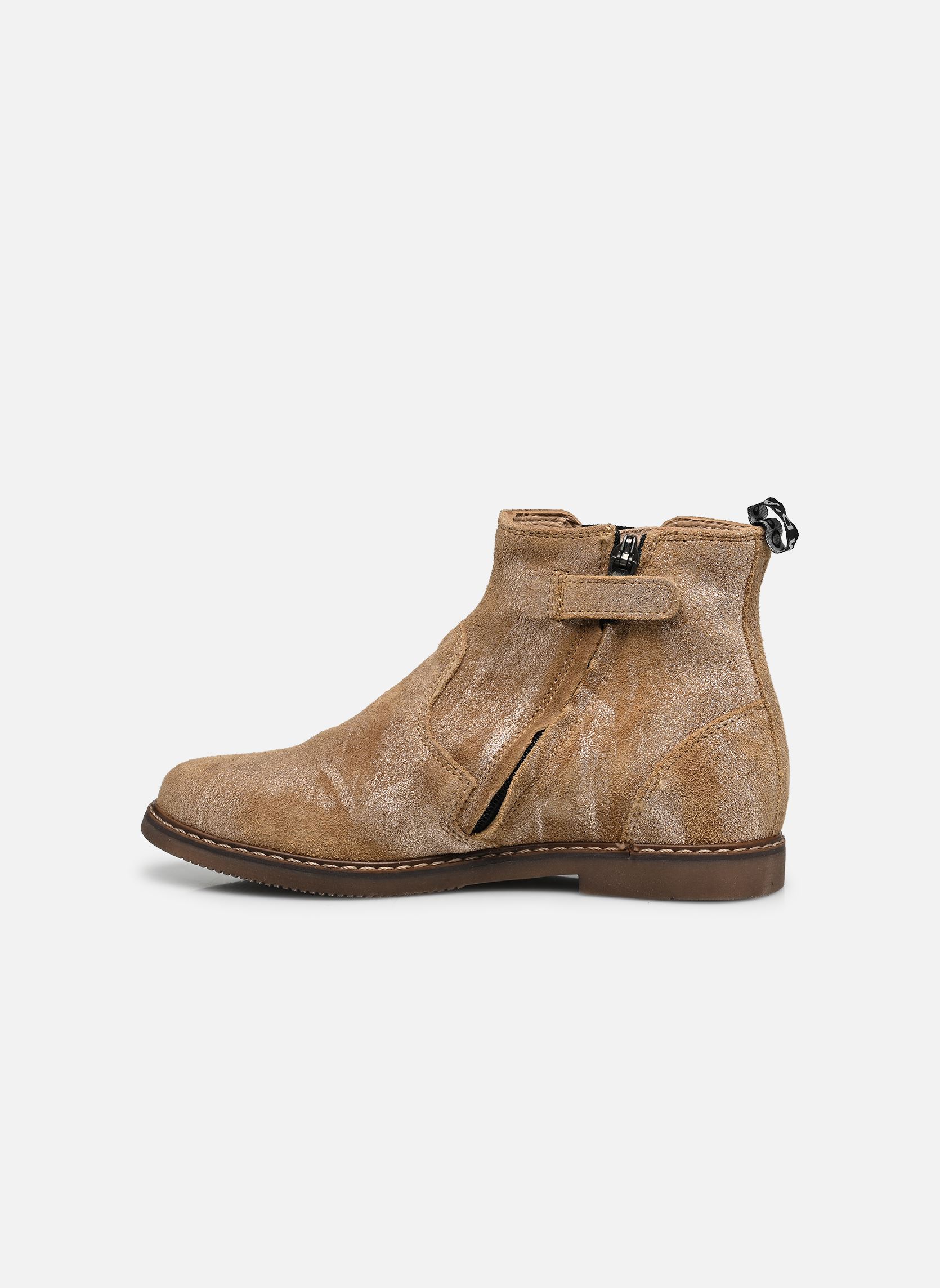 Stiefeletten / Ankle Boots City jodzip mädchen beige Pom d Api Stiefeletten / Ankle Boots City jodzip mädchen beige BISCUIT