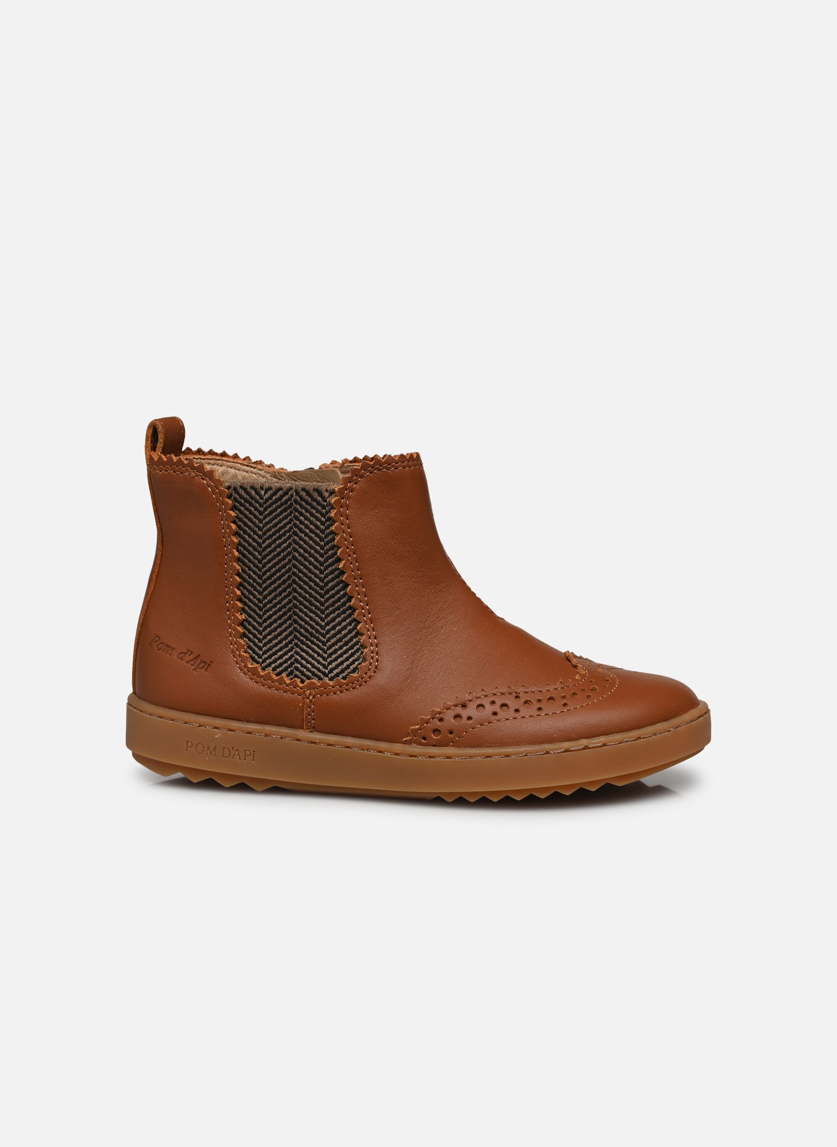 Stiefeletten / Ankle Boots Wouf jodzip jungen braun Pom d Api Stiefeletten / Ankle Boots Wouf jodzip jungen braun CAMEL