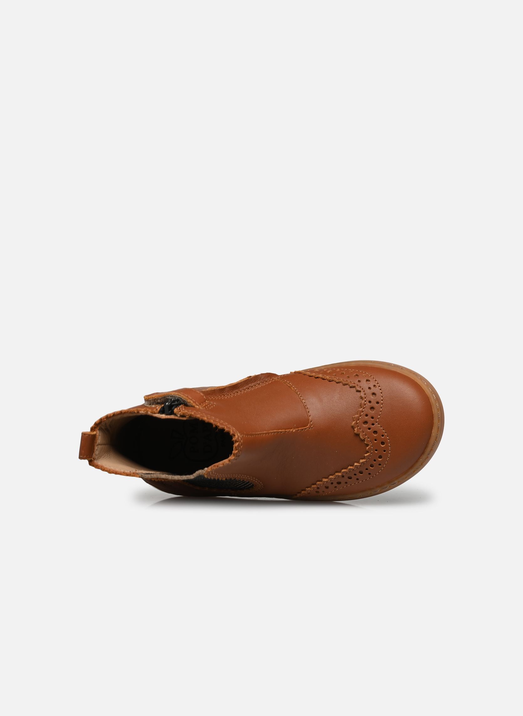 Stiefeletten / Ankle Boots Wouf jodzip jungen braun Pom d Api Stiefeletten / Ankle Boots Wouf jodzip jungen braun CAMEL