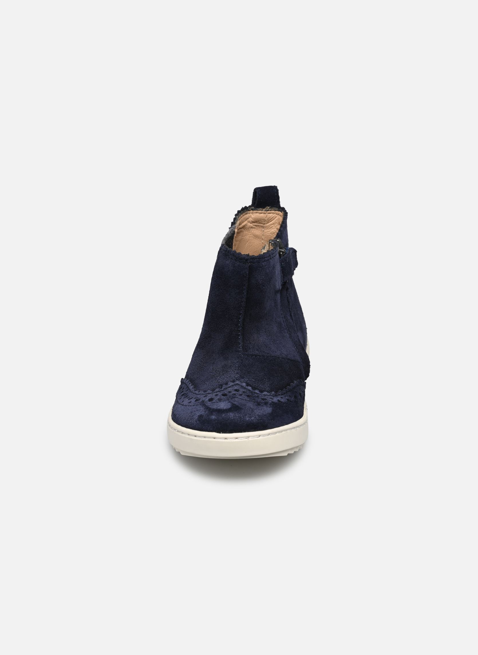 Stiefeletten / Ankle Boots Wouf jodzip jungen blau Pom d Api Stiefeletten / Ankle Boots Wouf jodzip jungen blau MARINE 2