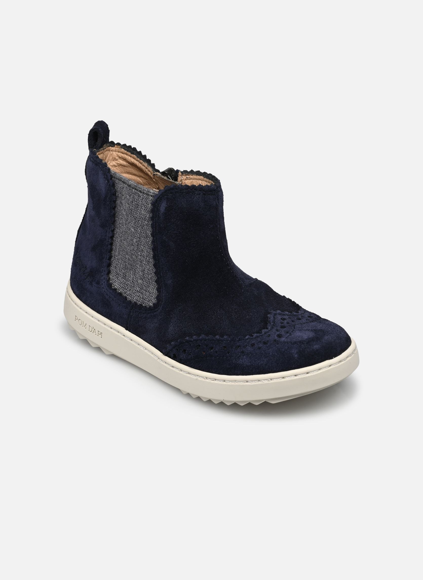 Stiefeletten / Ankle Boots Wouf jodzip jungen blau Pom d Api Stiefeletten / Ankle Boots Wouf jodzip jungen blau MARINE 2