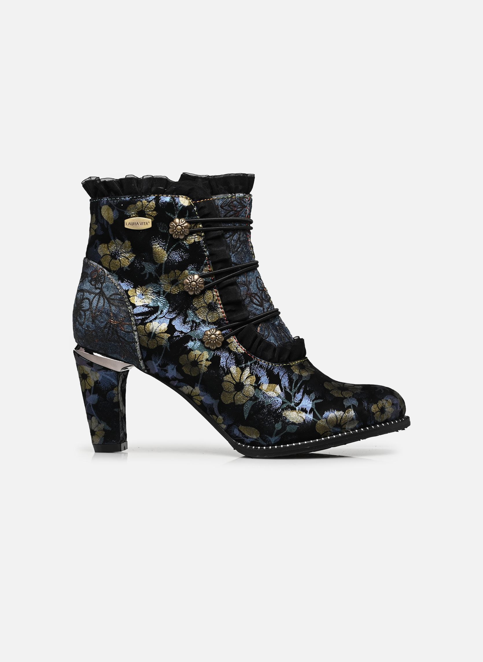 Bottines à lacets ALCBANEO 130 femme bleu Laura Vita Bottines à lacets ALCBANEO 130 femme bleu BLEU