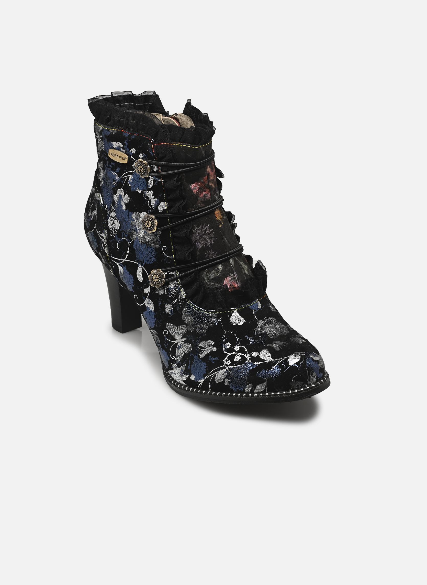 Geschnürte Stiefeletten ALCBANEO 130 damen blau Laura Vita Geschnürte Stiefeletten ALCBANEO 130 damen blau INDIGO