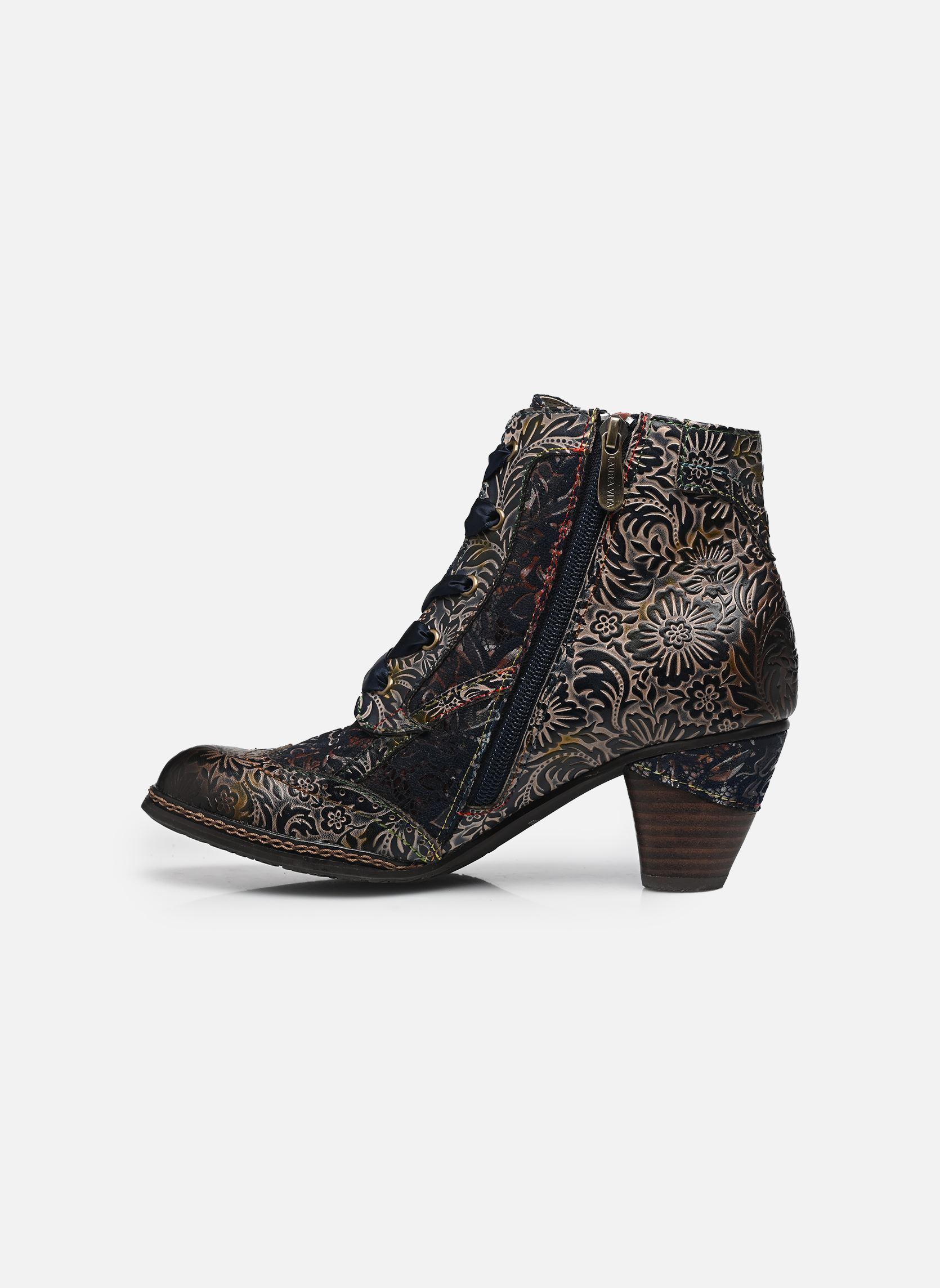Bottines à lacets ALCIZEEO 01 femme bleu Laura Vita Bottines à lacets ALCIZEEO 01 femme bleu BLEU