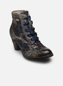 Bottines à lacets ALCIZEEO 01 femme rouge