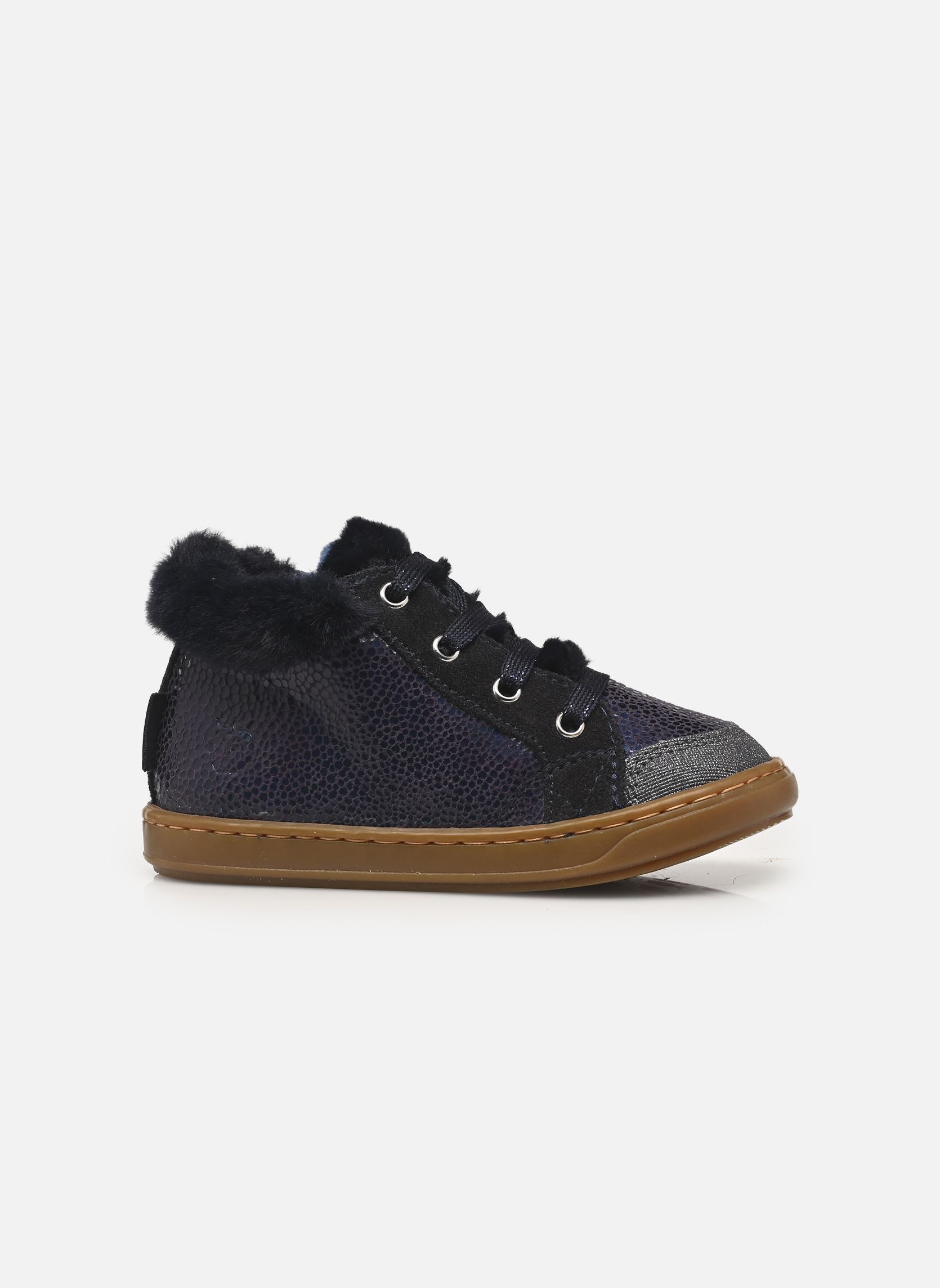 Chaussures premiers pas Bouba Zip Hair fille bleu Shoo Pom Chaussures premiers pas Bouba Zip Hair fille bleu NAVY 2