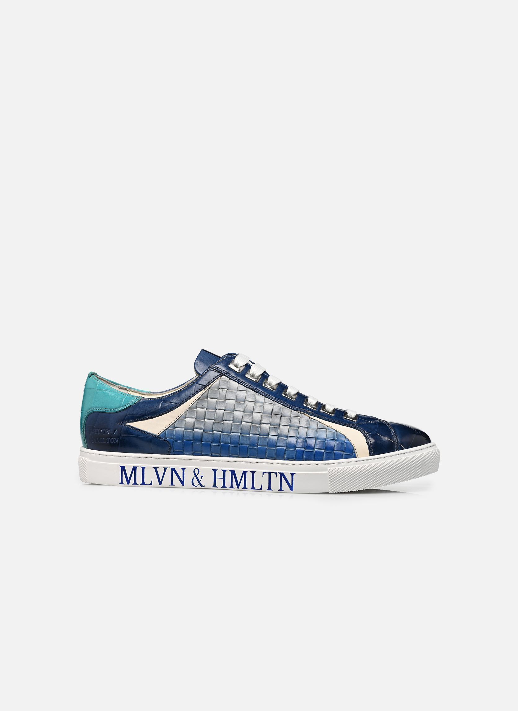 Niedrige Sneaker HARVEY 9 herren blau Melvin & Hamilton Niedrige Sneaker HARVEY 9 herren blau BLUE