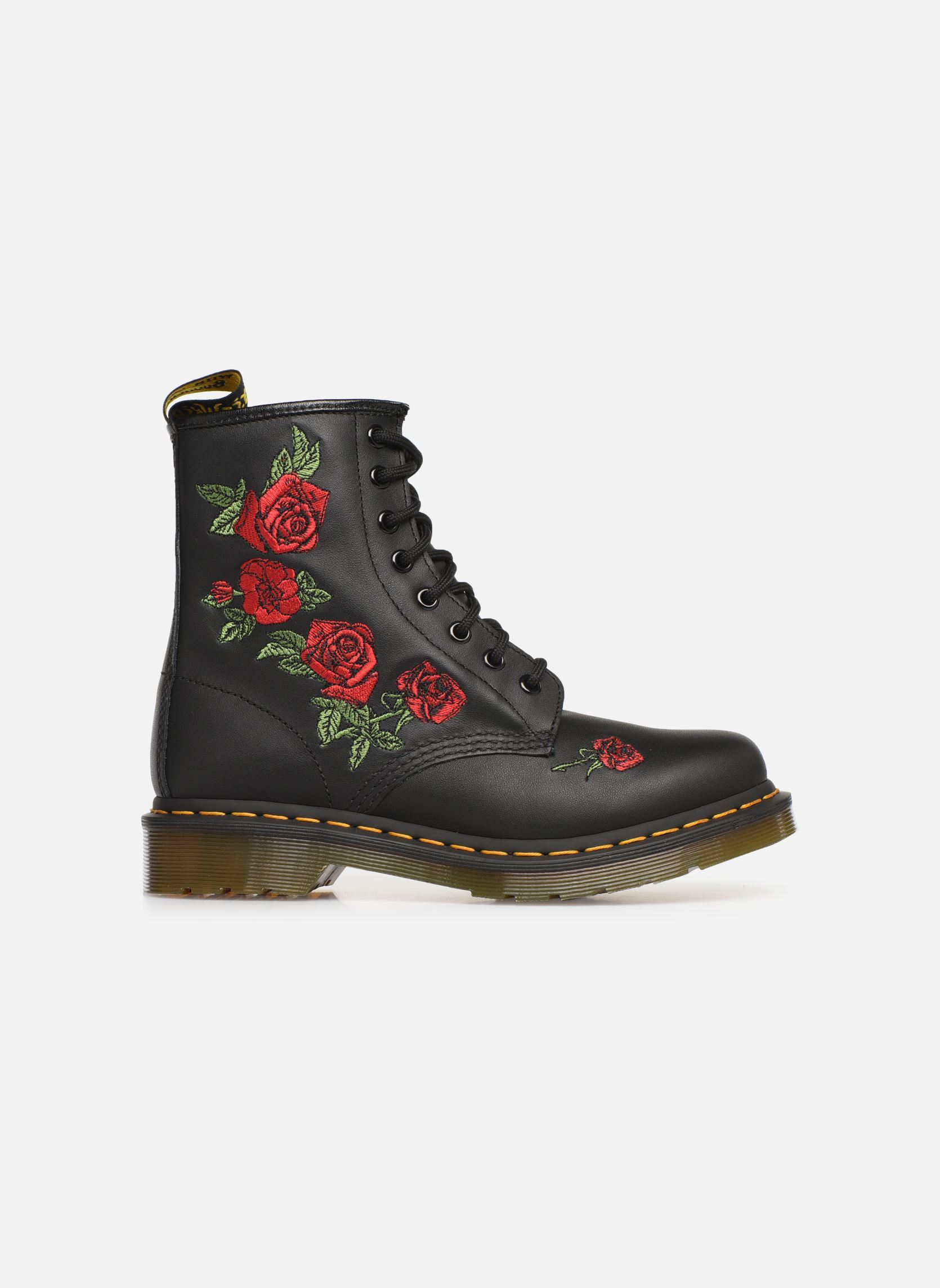 Bottines à lacets 1460 Vonda femme noir Dr. Martens Bottines à lacets 1460 Vonda femme noir BLACK SOFTY T