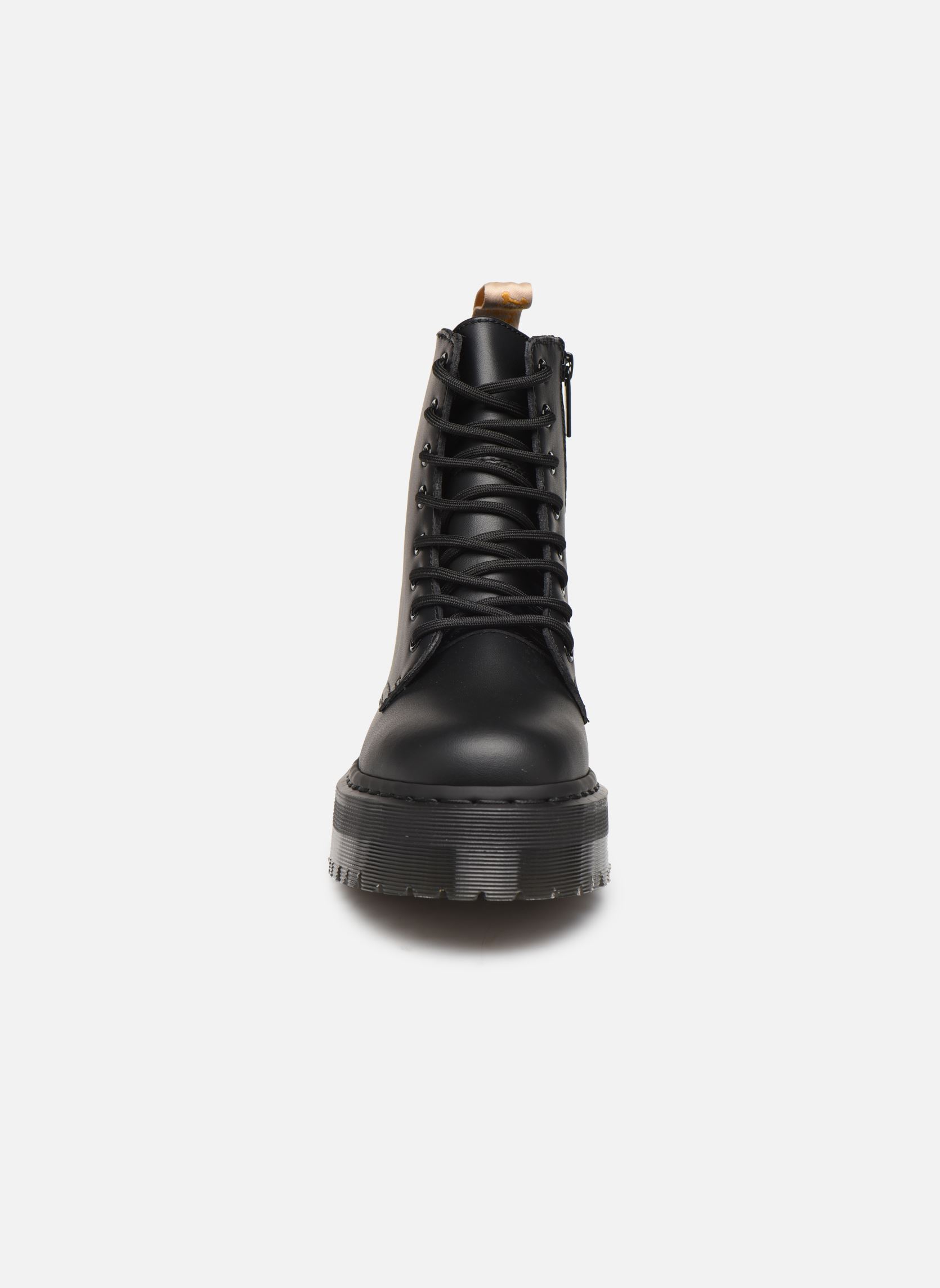 Geschnürte Stiefeletten Vegan Jadon II Mono damen schwarz Dr. Martens Geschnürte Stiefeletten Vegan Jadon II Mono damen schwarz BLACK