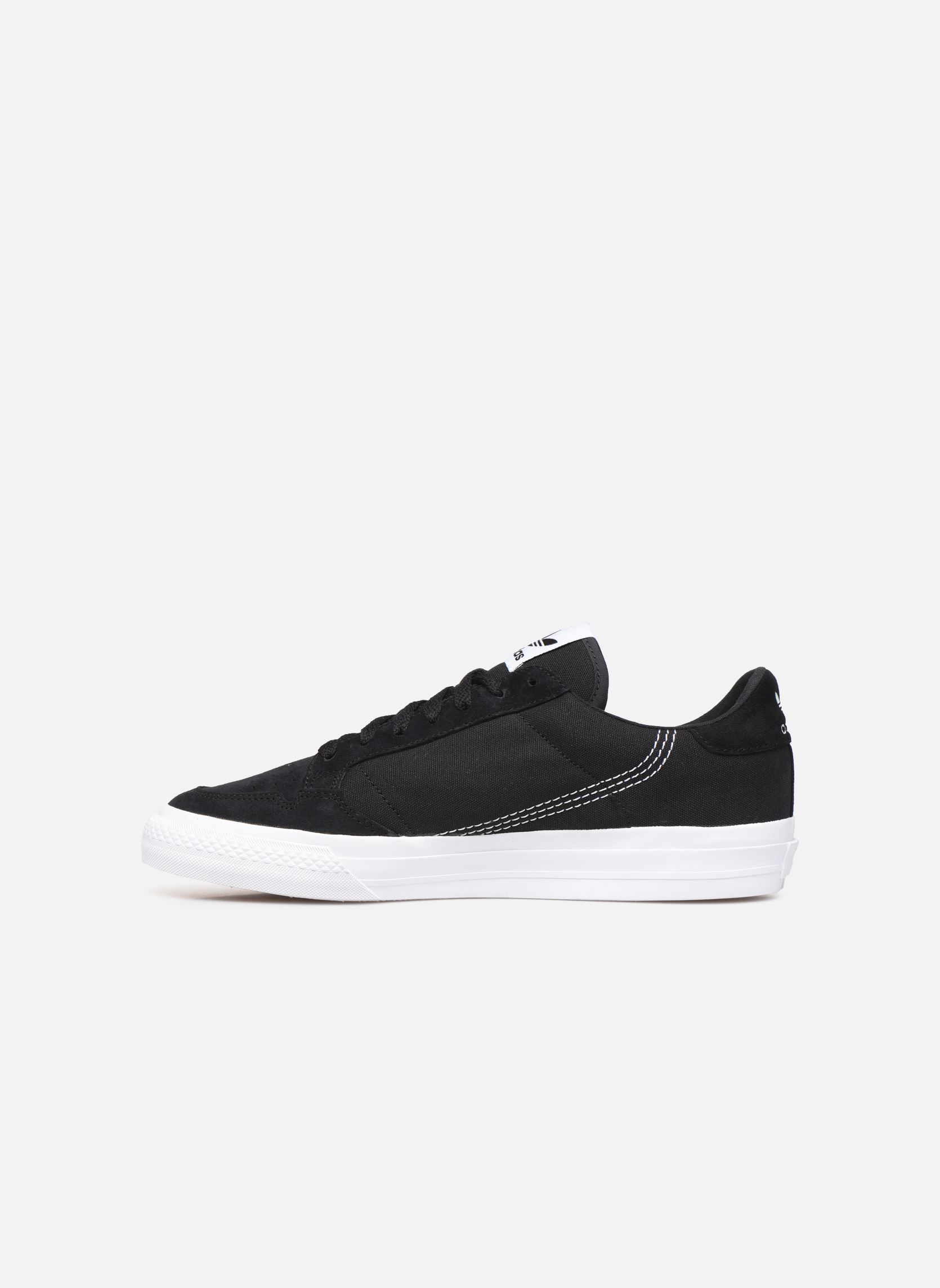 Baskets basses Continental Vulc W femme noir adidas originals Baskets basses Continental Vulc W femme noir CORE BLACKFTWR WHITECORE BLACK