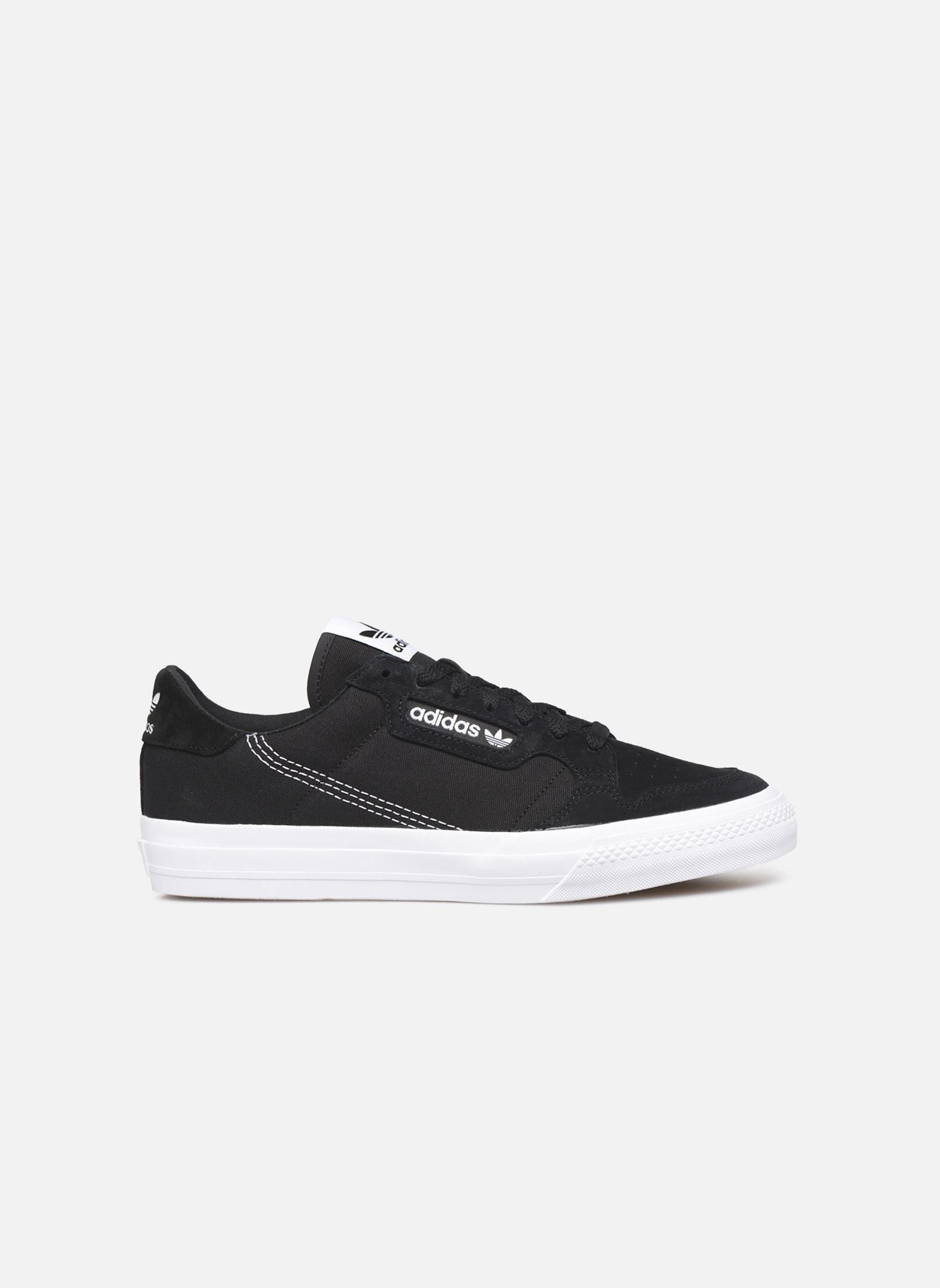 Baskets basses Continental Vulc W femme noir adidas originals Baskets basses Continental Vulc W femme noir CORE BLACKFTWR WHITECORE BLACK