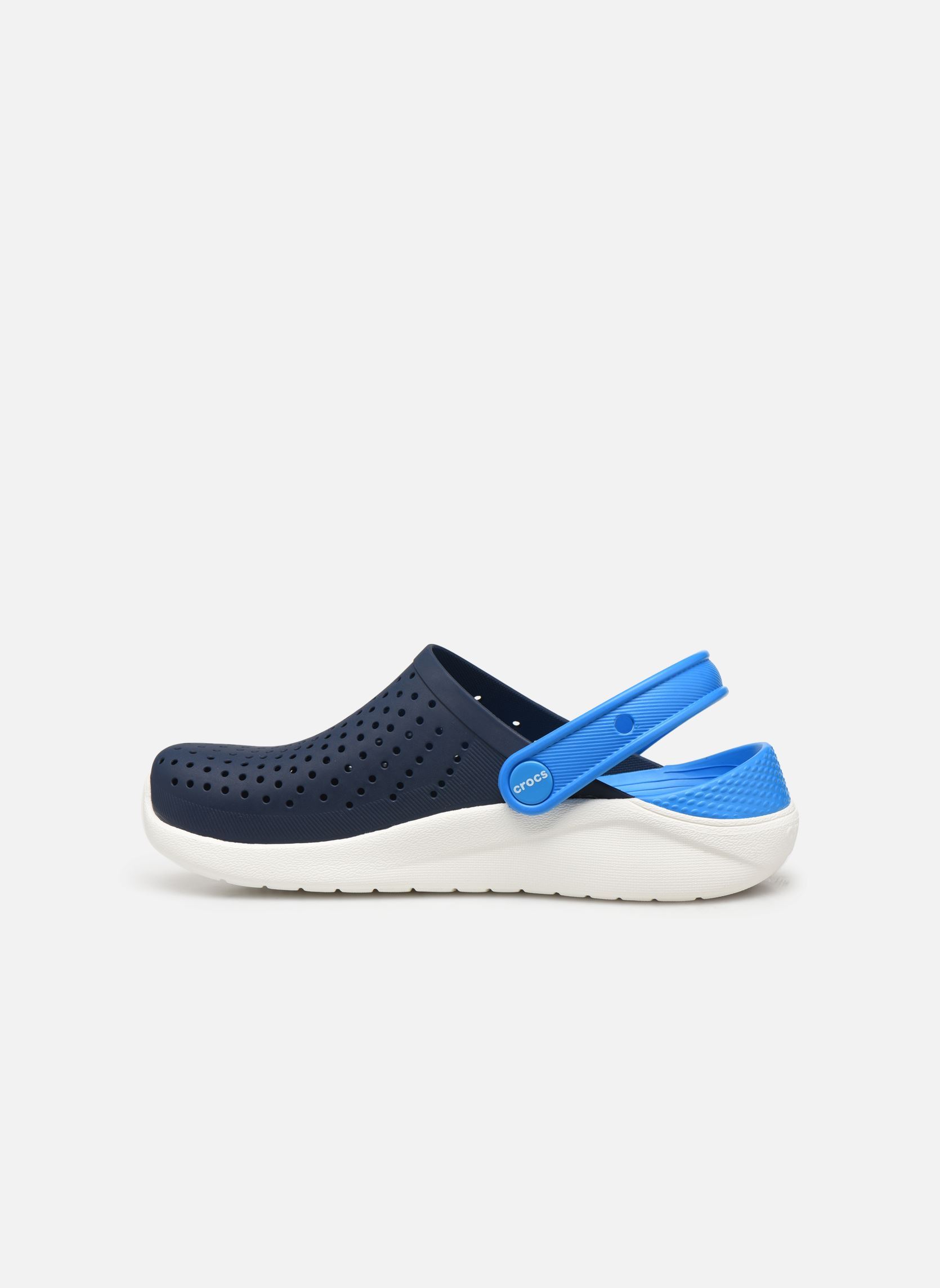 Flip-Flops und Badeschlappen LiteRide Clog K jungen blau Crocs Flip-Flops und Badeschlappen LiteRide Clog K jungen blau NAVY / WHITE