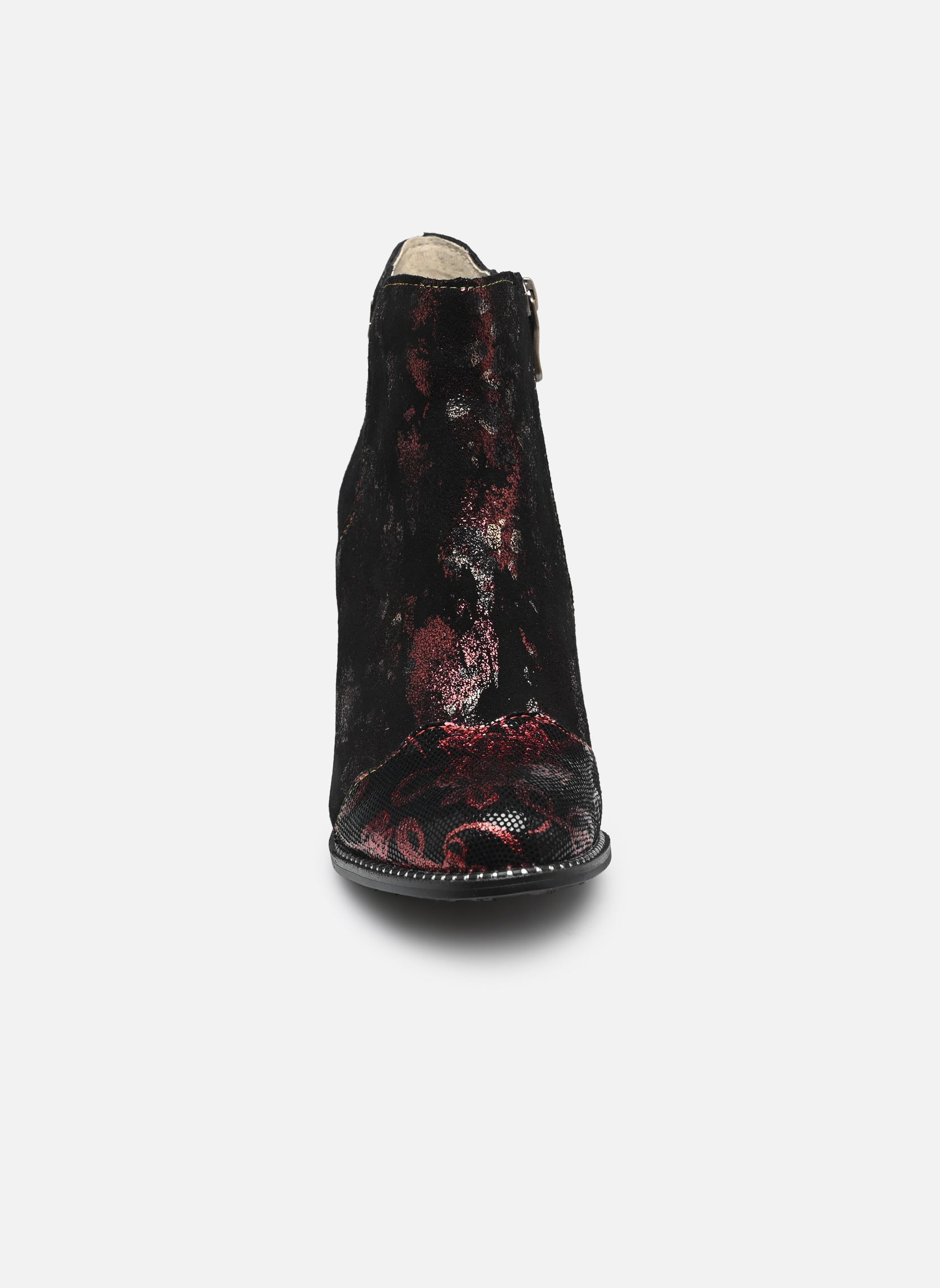 Niedrige Ankle Boots ALBANE 198 damen rot Laura Vita Niedrige Ankle Boots ALBANE 198 damen rot CORAIL