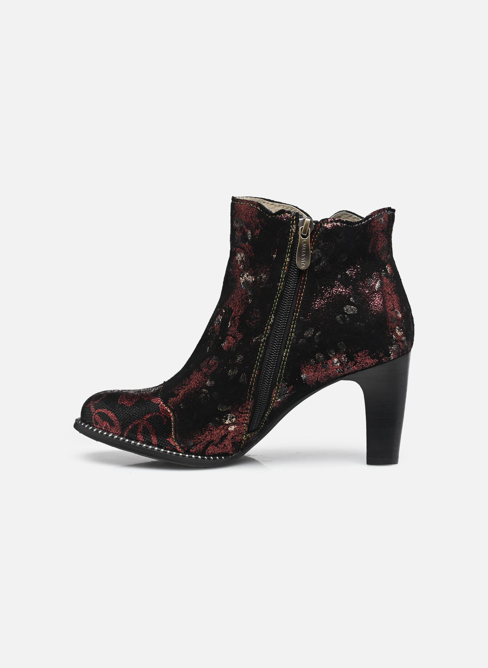 Niedrige Ankle Boots ALBANE 198 damen rot Laura Vita Niedrige Ankle Boots ALBANE 198 damen rot CORAIL