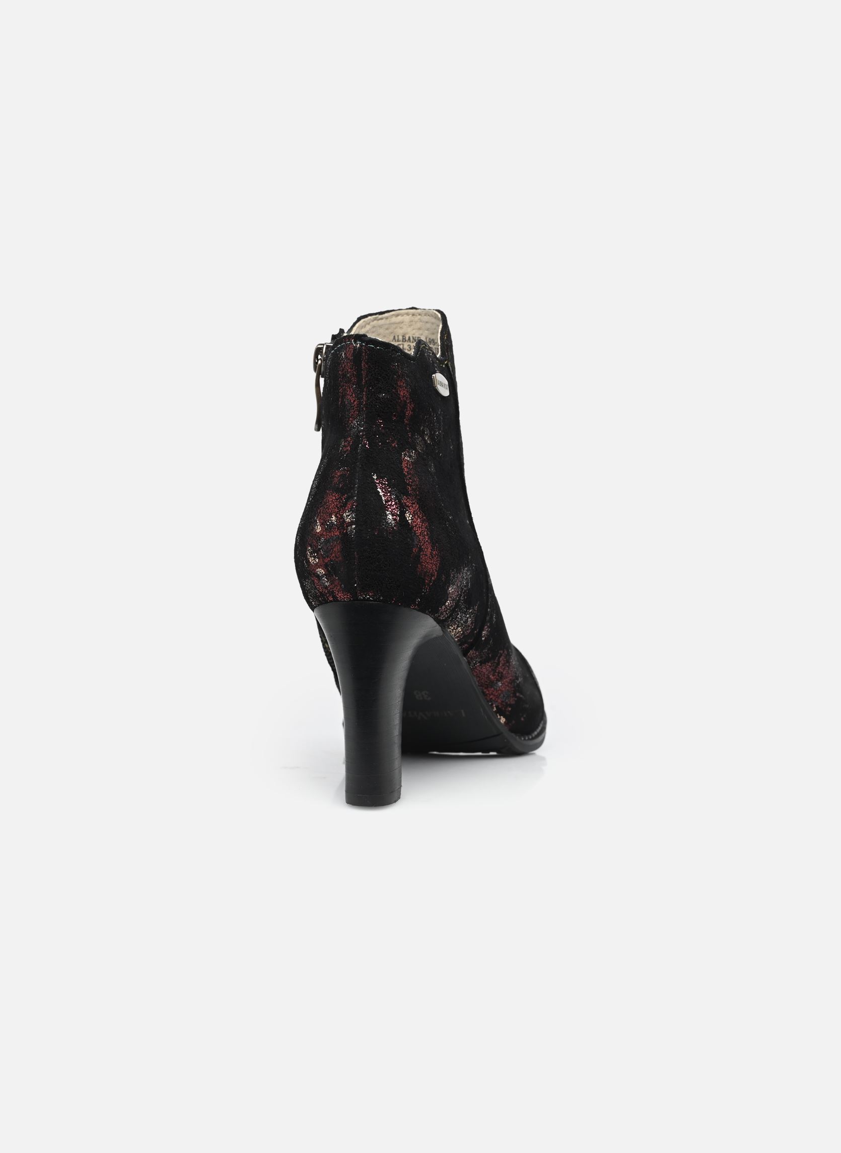 Niedrige Ankle Boots ALBANE 198 damen rot Laura Vita Niedrige Ankle Boots ALBANE 198 damen rot CORAIL